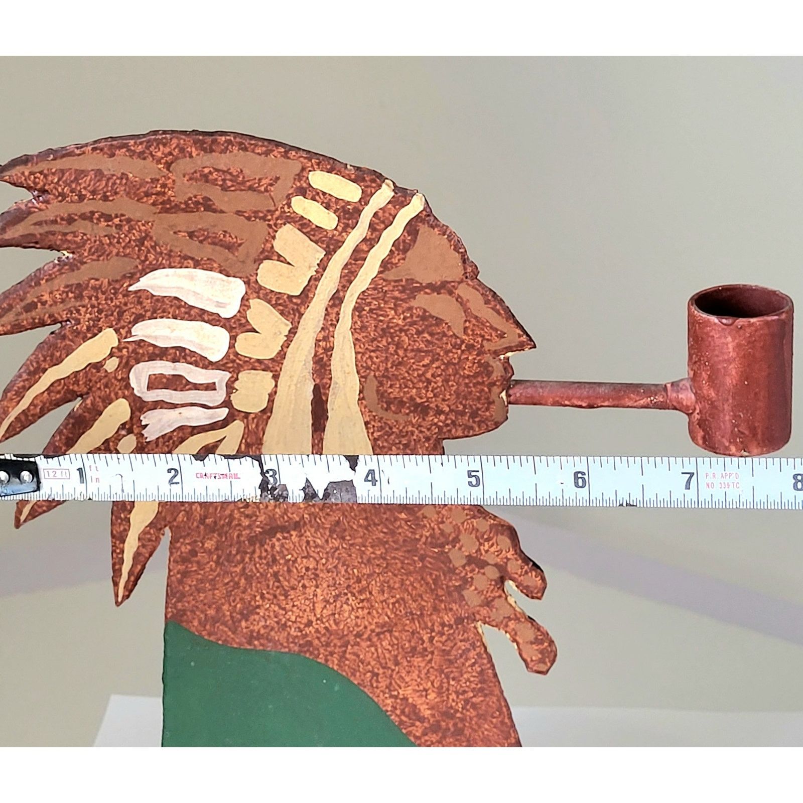 Other Native American Steel Hand Painted Farm Lake Cabin Mountain Size ONE SIZE - 7 Thumbnail