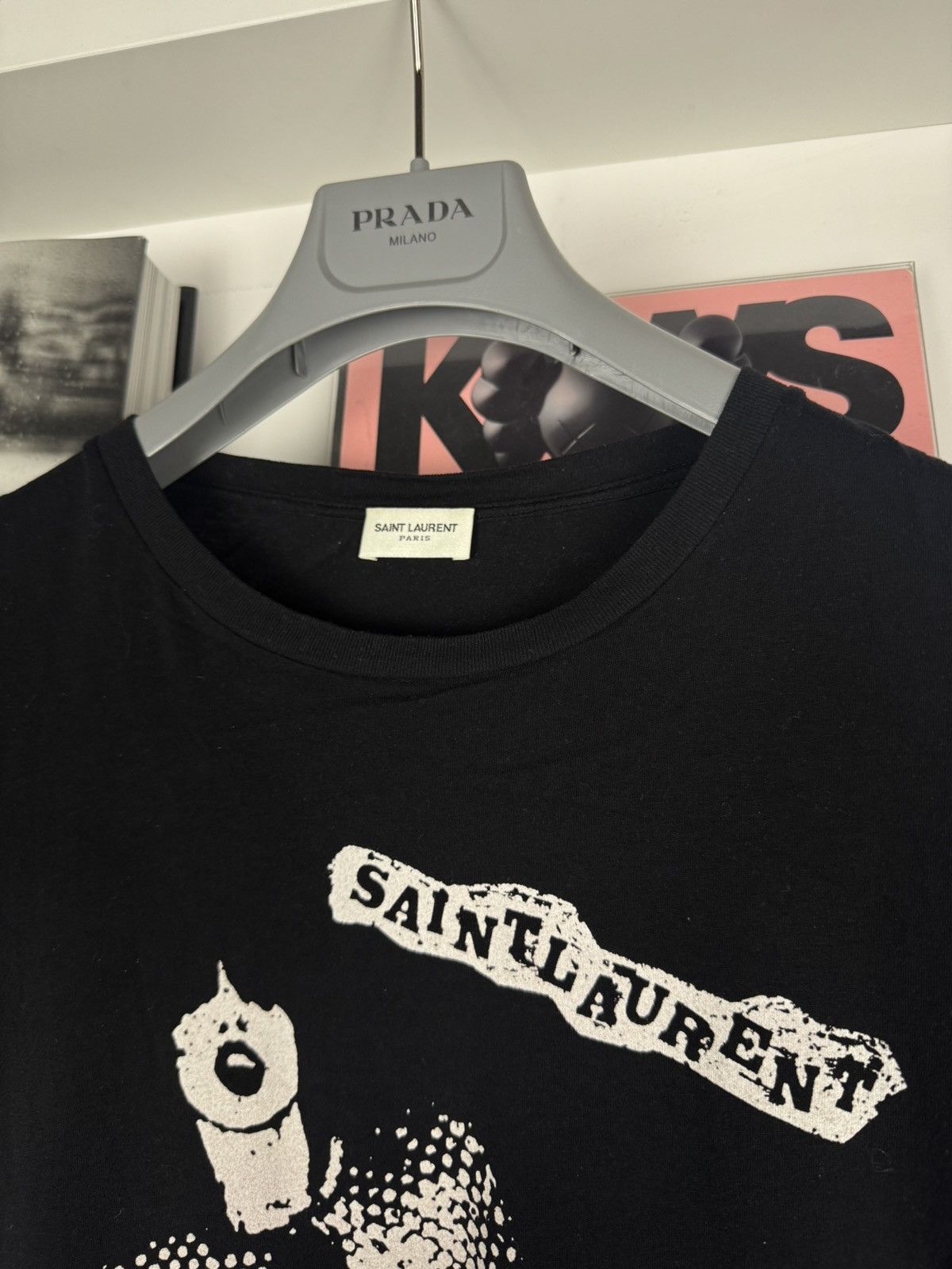 Saint Laurent Paris Saint Laurent Paris SLP YSL Hedi slimane Tees Rare Archive Size US M / EU 48-50 / 2 - 2 Thumbnail