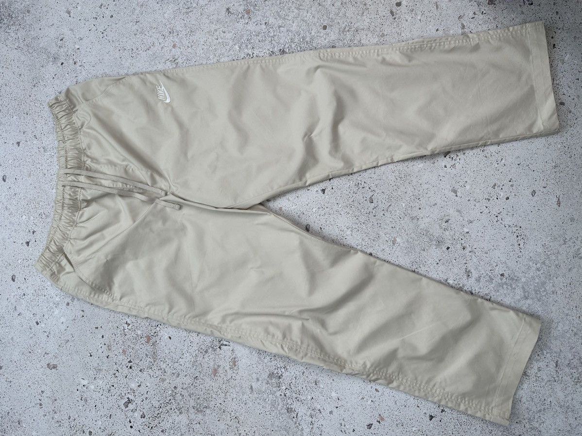 Jordan Brand × Nike New🔥 Nike Woven Straight Legs Pants Beige Men M Size US 32 / EU 48 - 9 Thumbnail