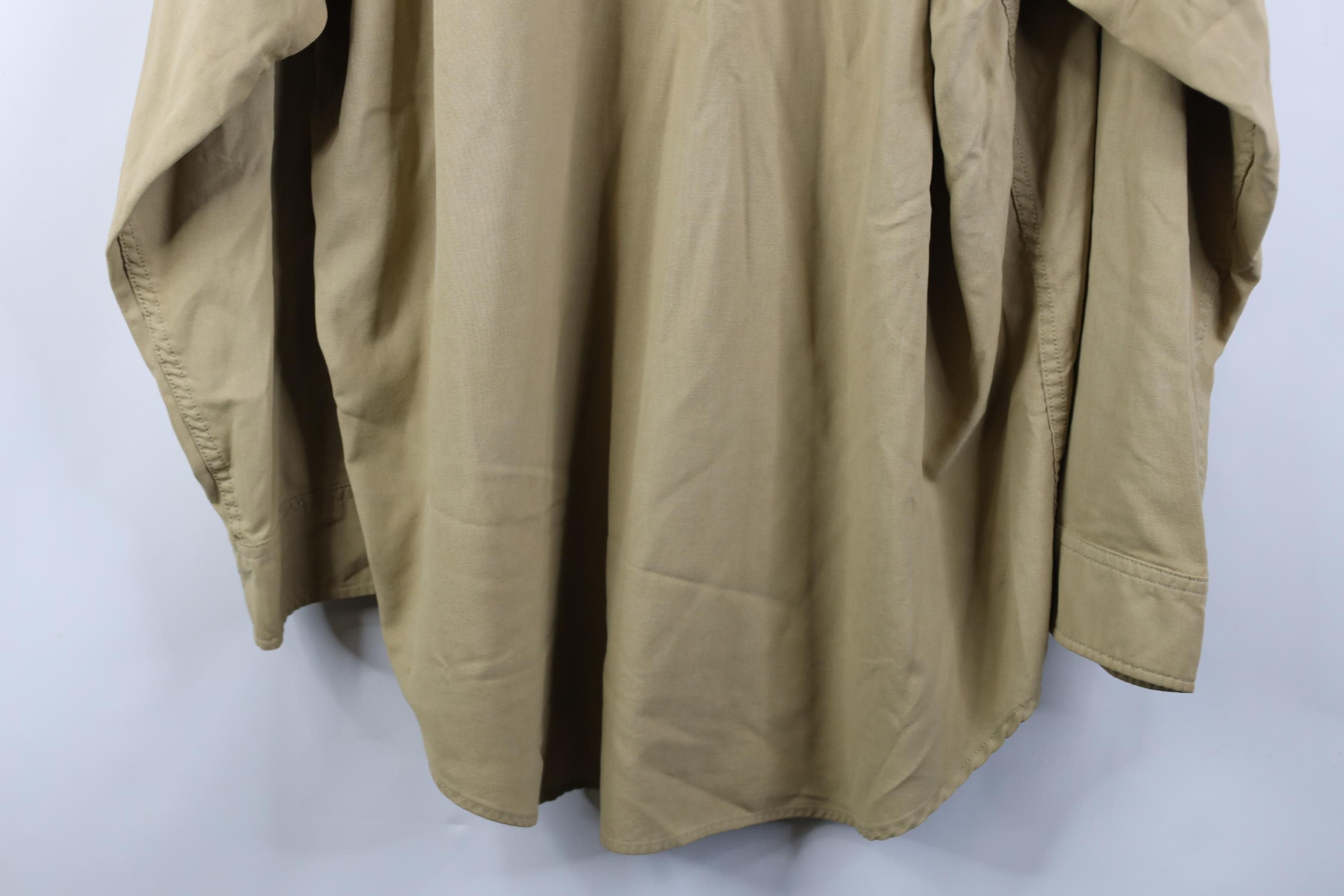 Vintage Vintage 90s Tyndale FR Fire Flame Resistant Button Shirt Size US XXL / EU 58 / 5 - 18 Thumbnail