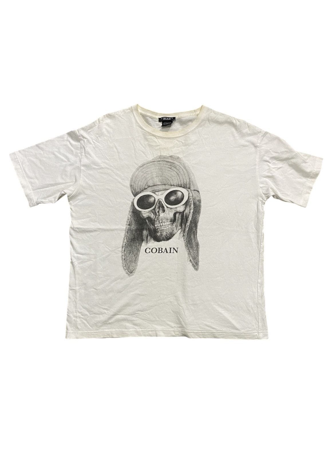 Bias BIAS Number Nine cobain skull punk tee Size US M / EU 48-50 / 2 - 1 Thumbnail