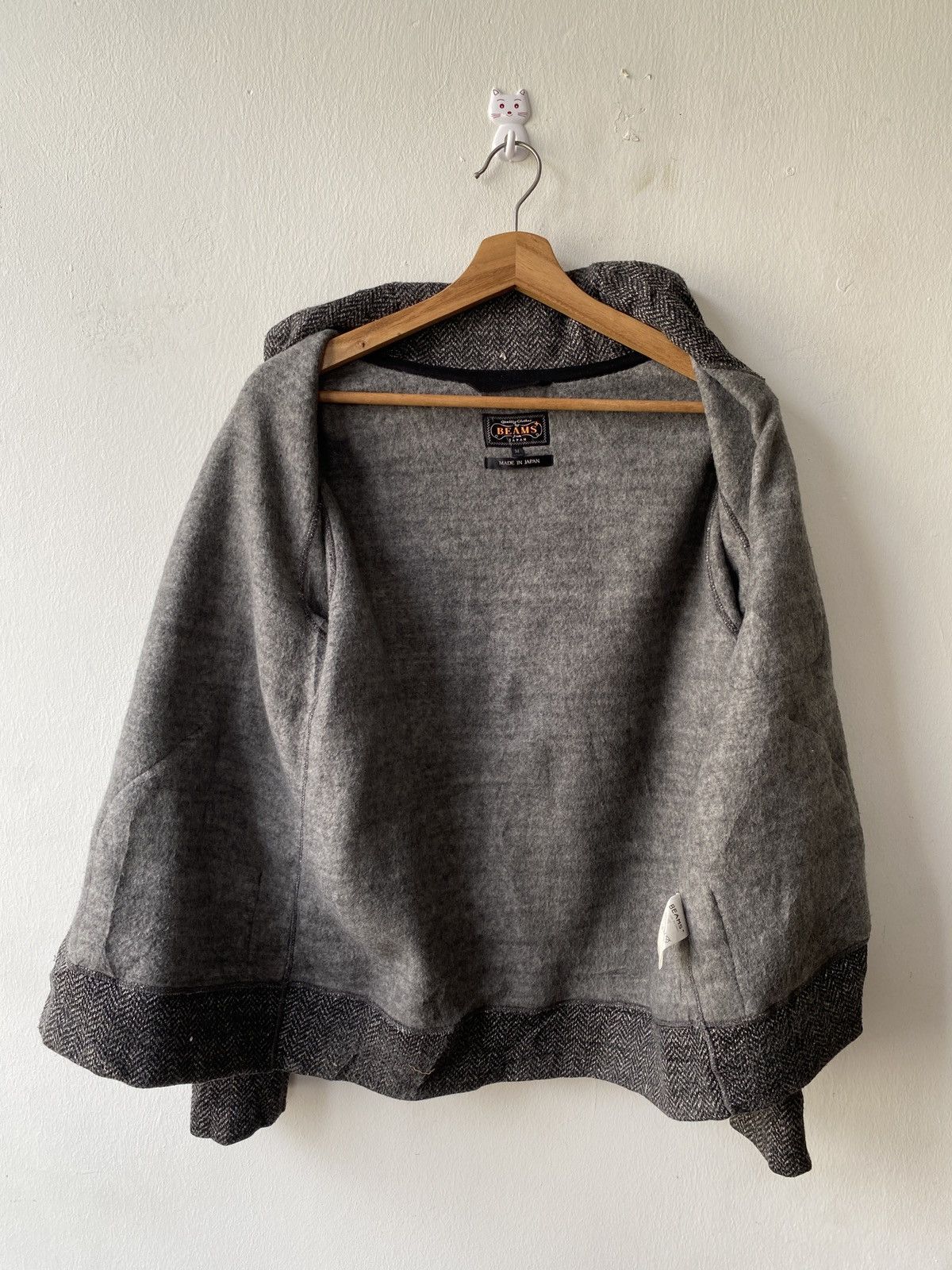 Beams Plus 2000s - Beams Plus Japan Wool Chore Jacket Size US M / EU 48-50 / 2 - 8 Thumbnail