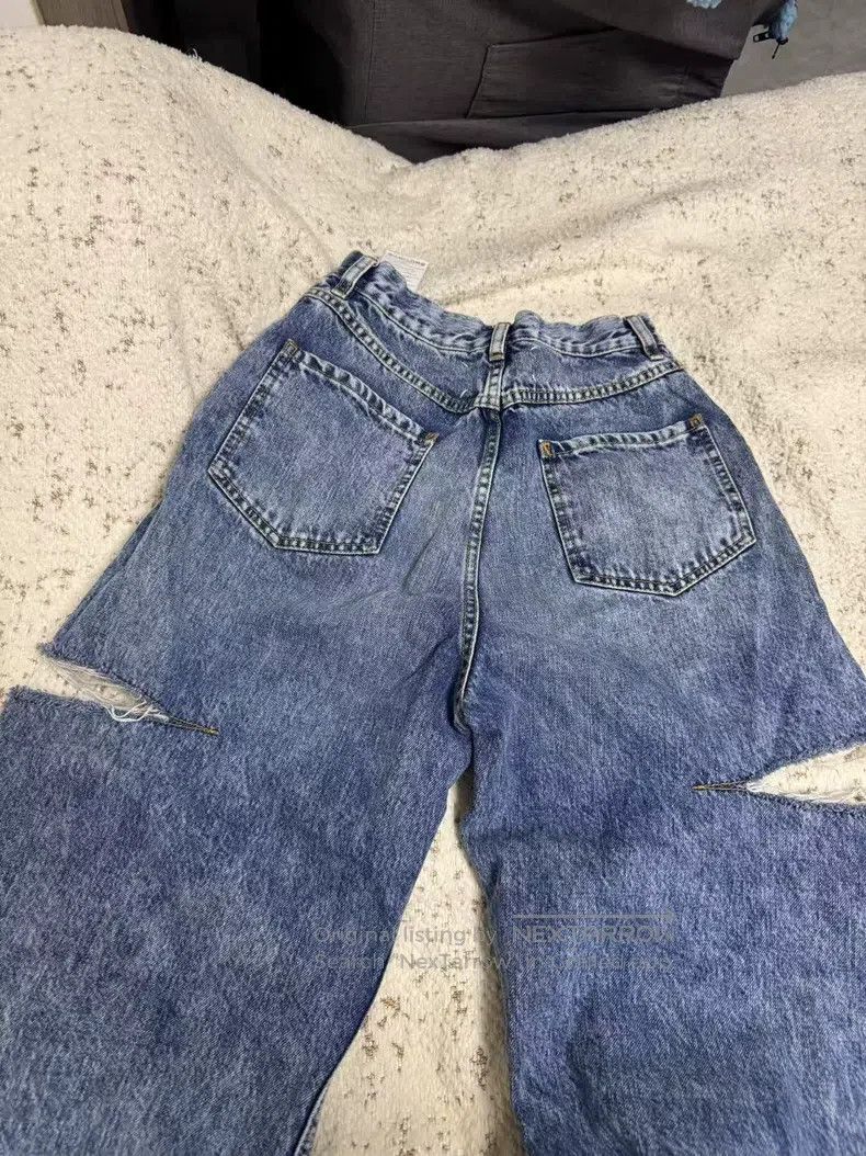 Maison Margiela Maison Margiela Cut jeans with a knife Size 26" / US 2 / IT 38 - 4 Thumbnail