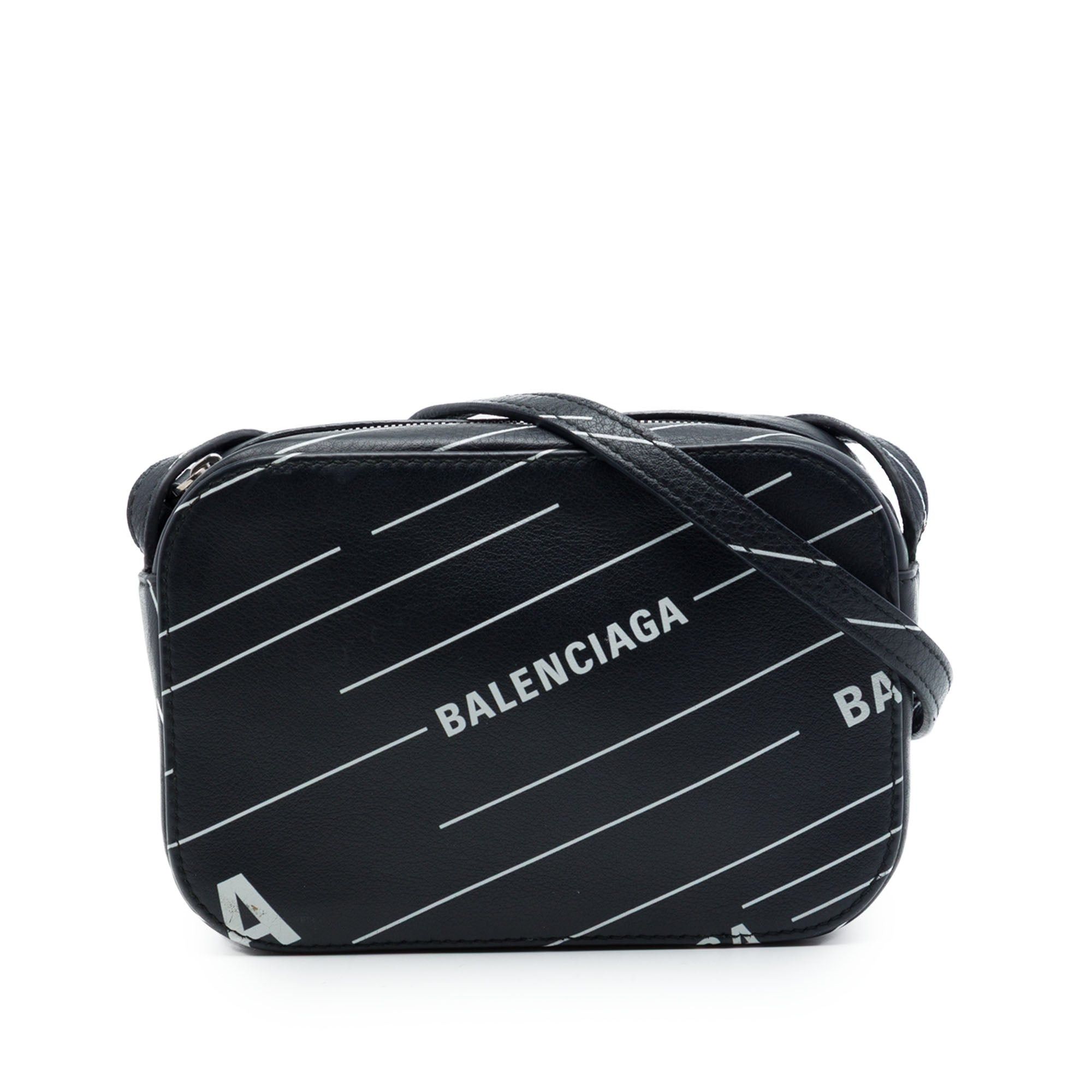 Balenciaga Logo Print Everyday Camera Bag XS Size ONE SIZE - 1 Thumbnail