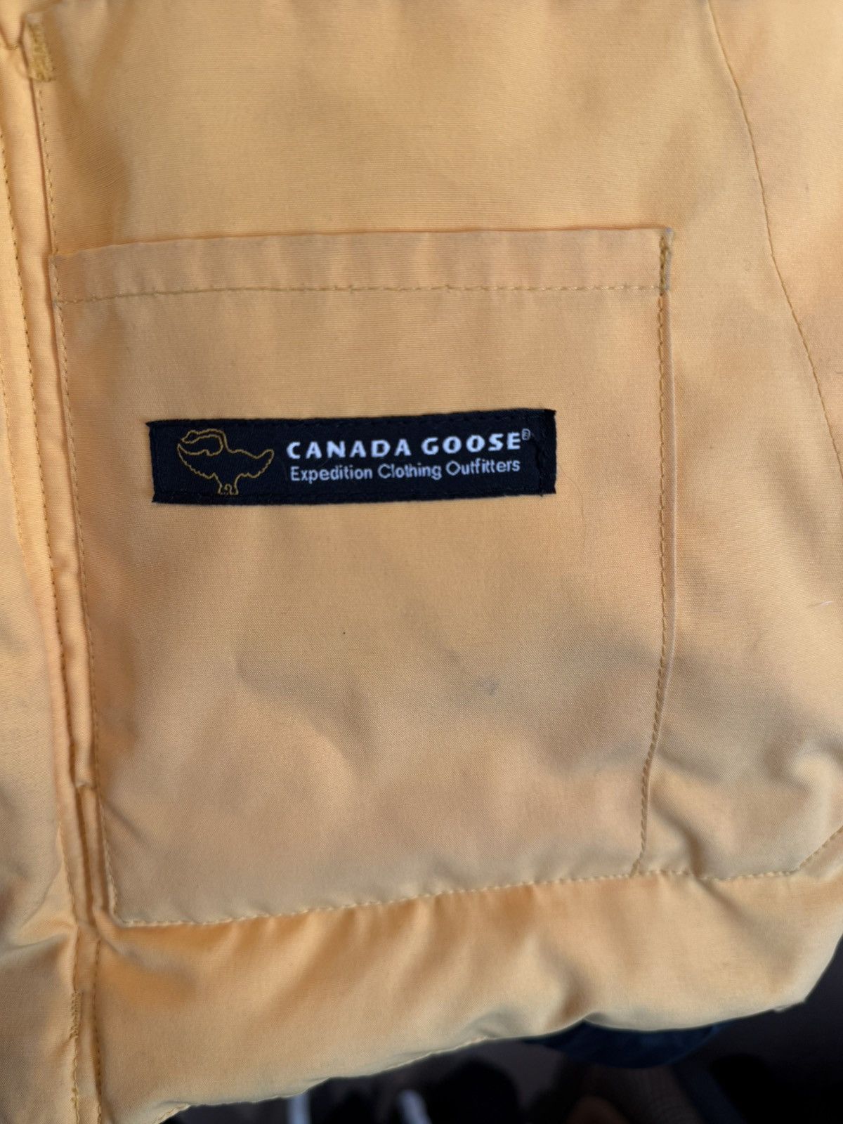 Canada Goose × Vintage Canada Goose Yellow Vest Size US S / EU 44-46 / 1 - 4 Thumbnail