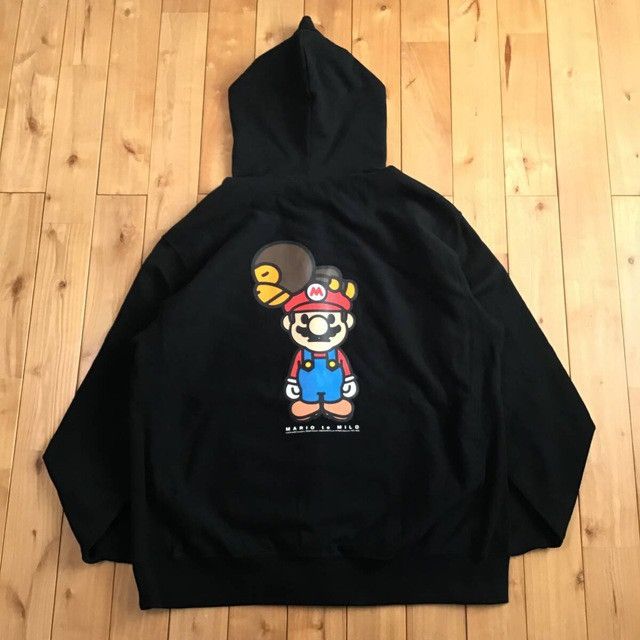Bape BAPE × Nintendo Mario & Milo full zip hoodie a bathing ape Size US XL / EU 56 / 4 - 3 Thumbnail