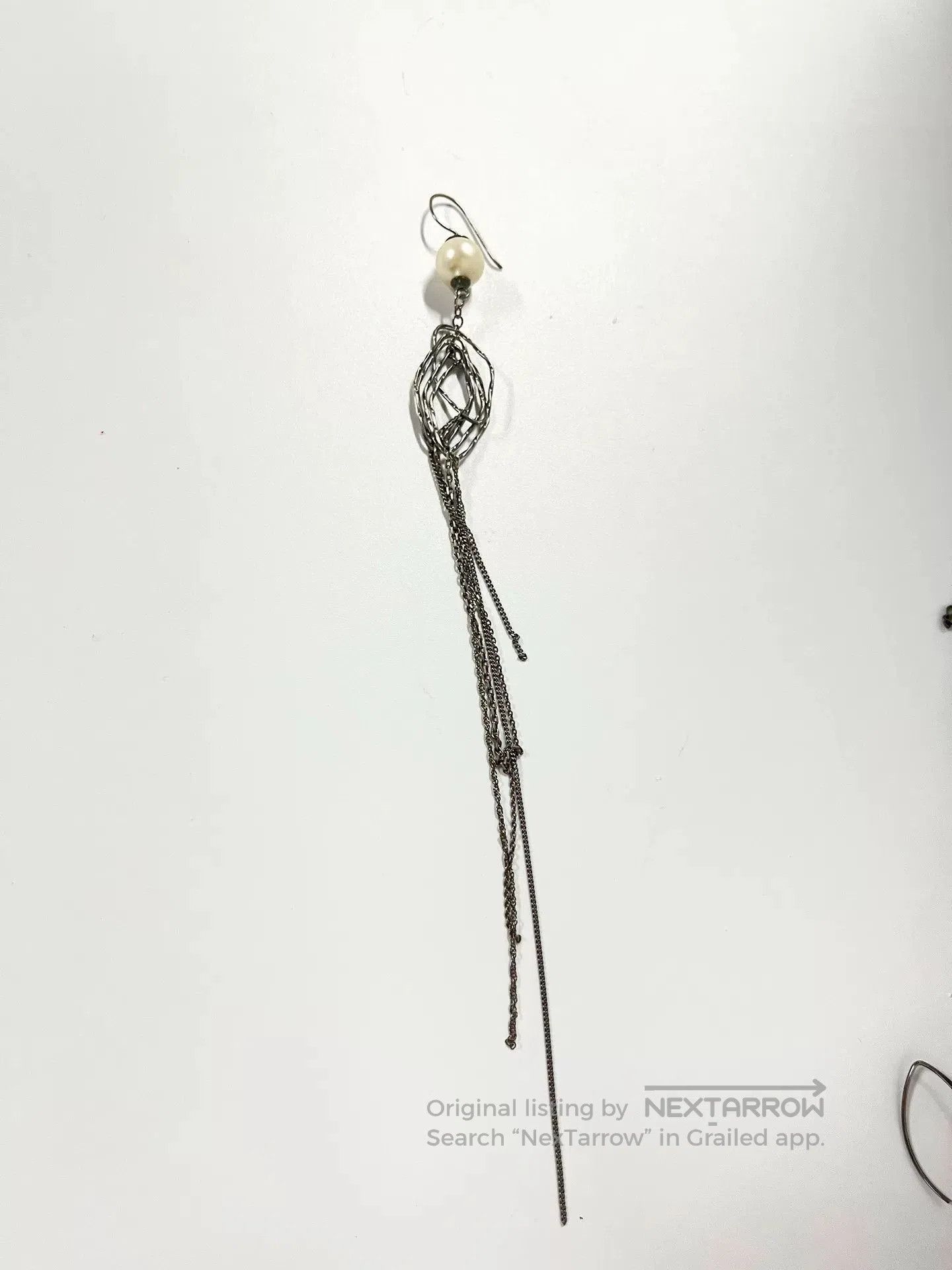 Gunda Gunda Silver Drop Earrings. Size ONE SIZE - 3 Thumbnail