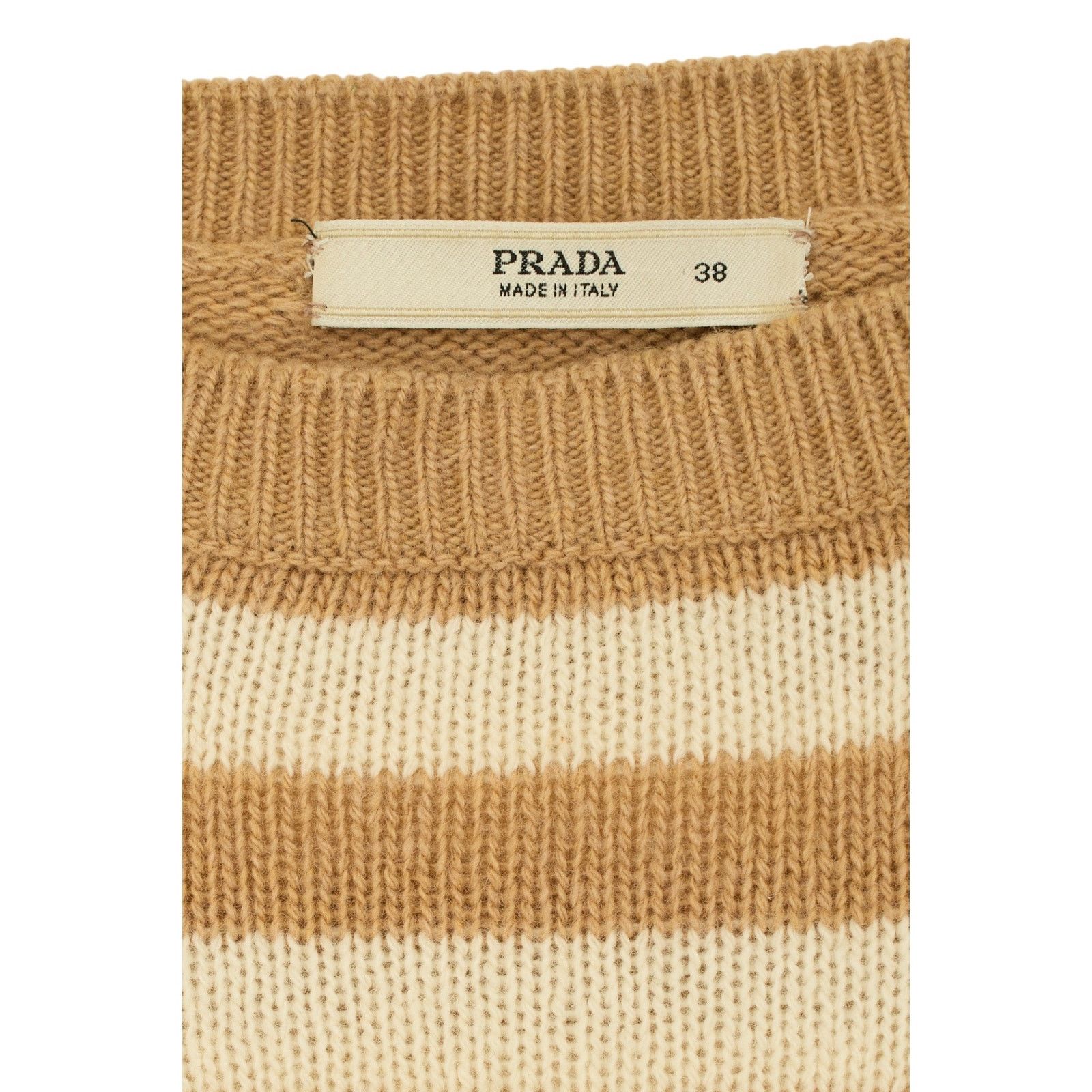 Prada F/W 2010 Striped Wool Sweater Size XS / US 0-2 / IT 36-38 - 4 Thumbnail