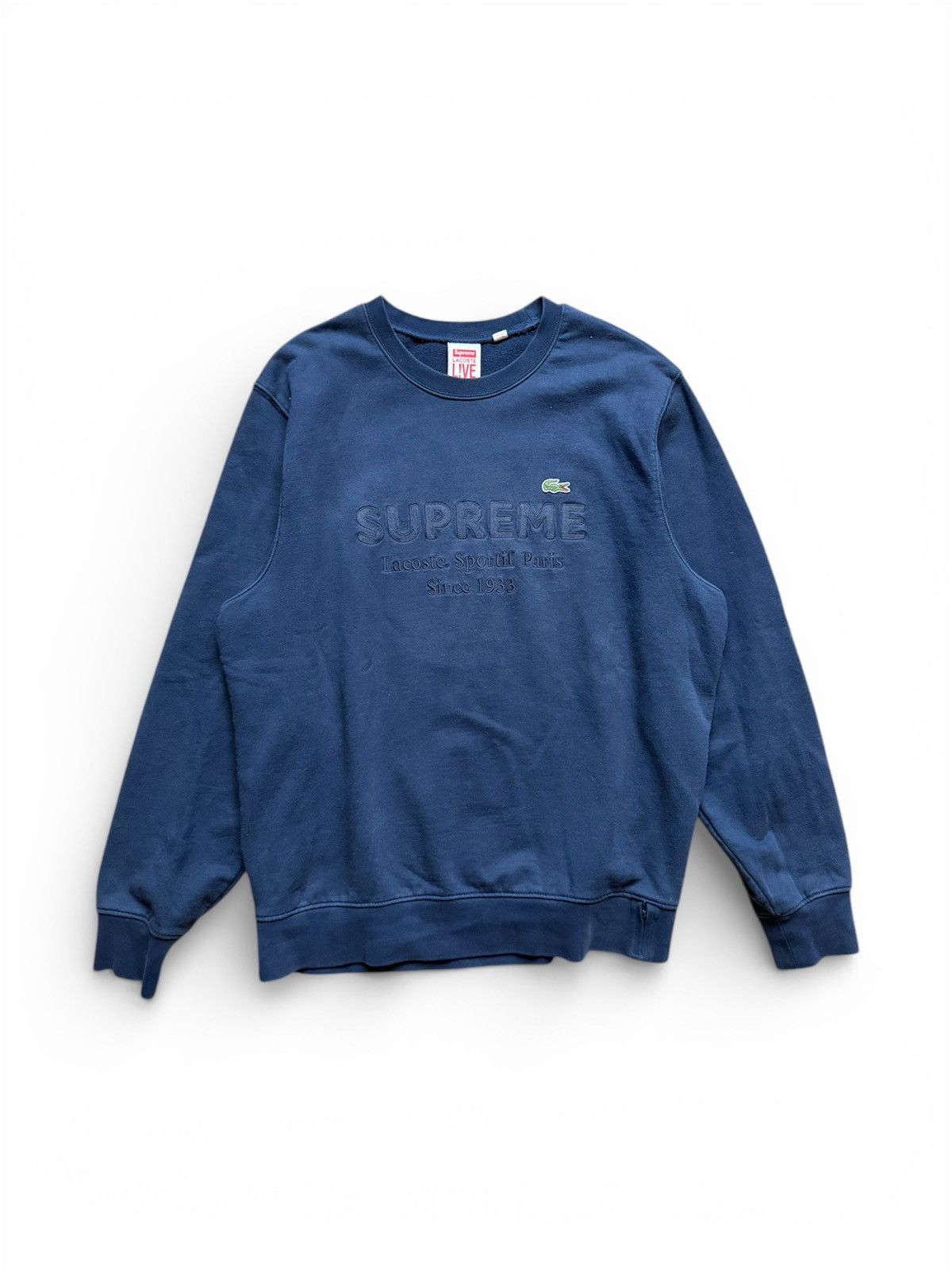 Lacoste × Supreme Supreme x lacoste sweater Size US M / EU 48-50 / 2 - 1 Thumbnail