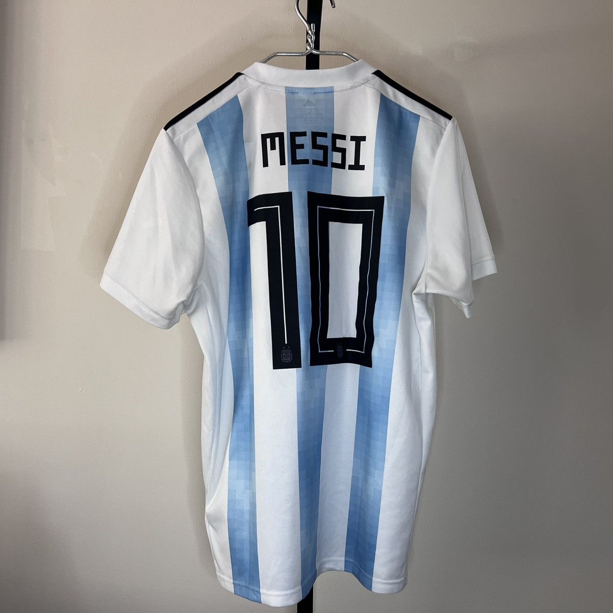 Adidas ADIDAS ARGENTINA MESSI JERSEY Size US L / EU 52-54 / 3 - 3 Thumbnail