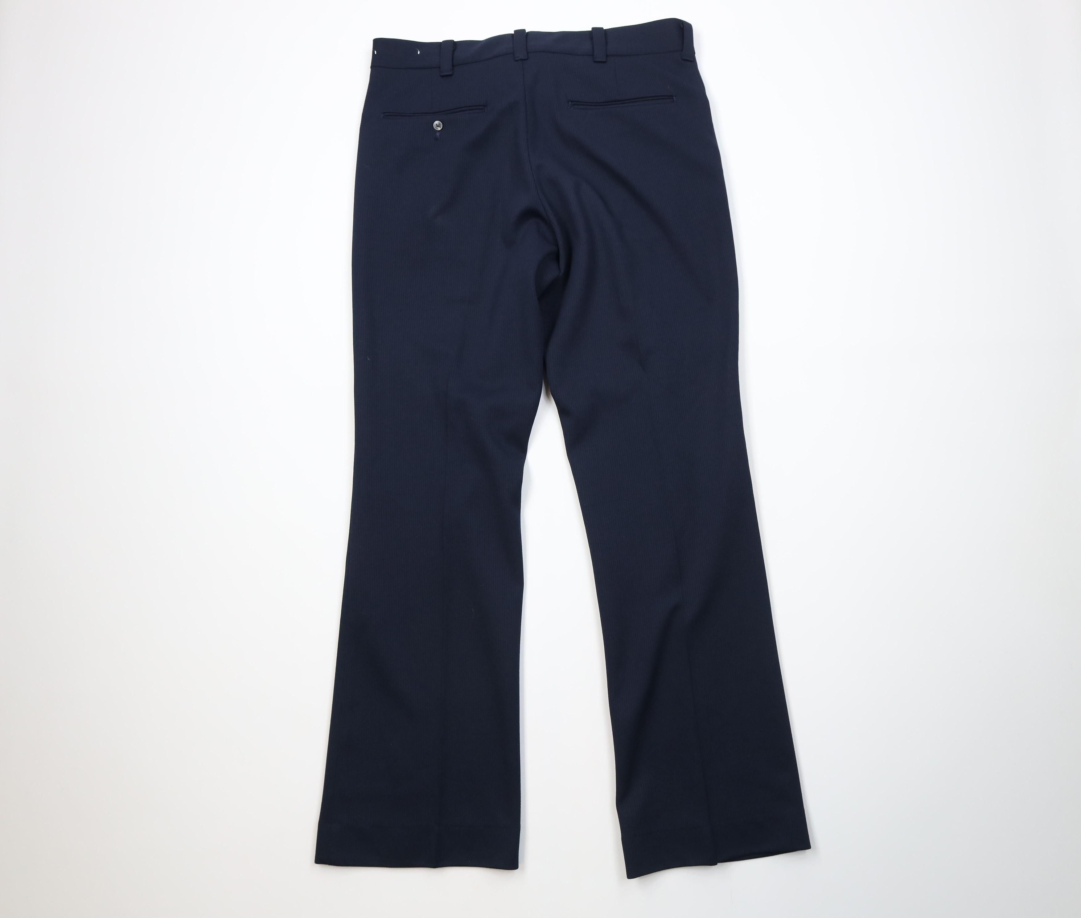 Vintage Vintage 60s 70s Streetwear Flared Wide Leg Chino Pants USA Size US 34 / EU 50 - 9 Thumbnail