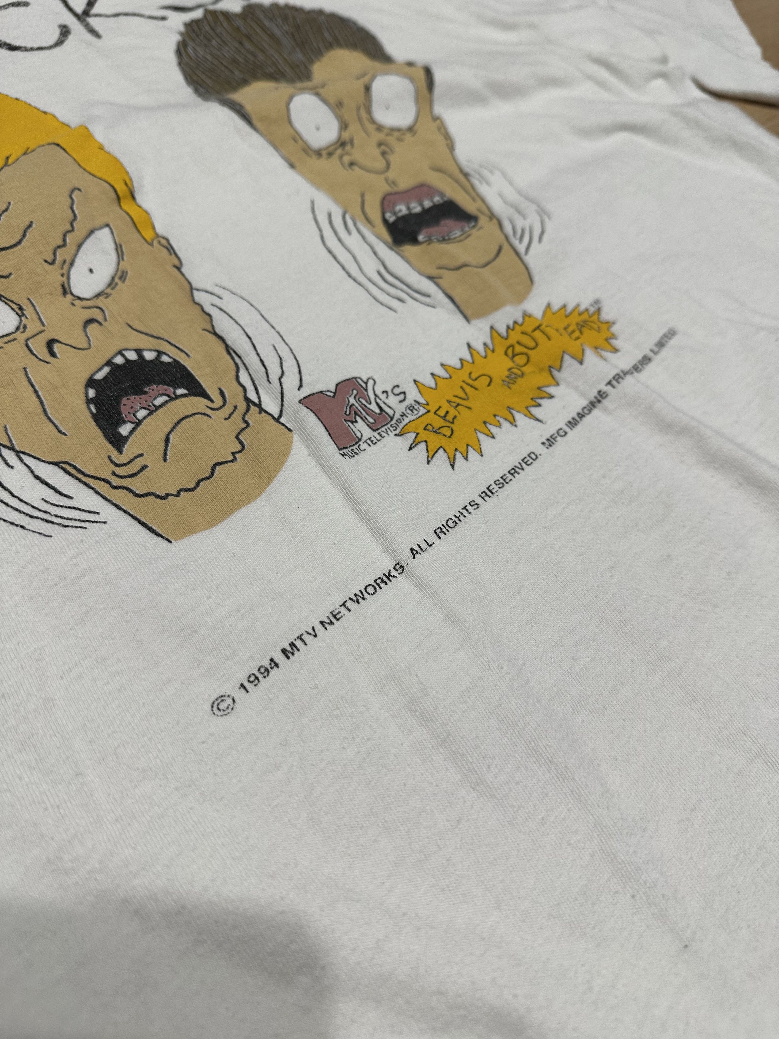 Mtv × Vintage 🔥EXCLUSIVE🔥 Beavis and Butt-Head T-Shirt Size US L / EU 52-54 / 3 - 3 Thumbnail