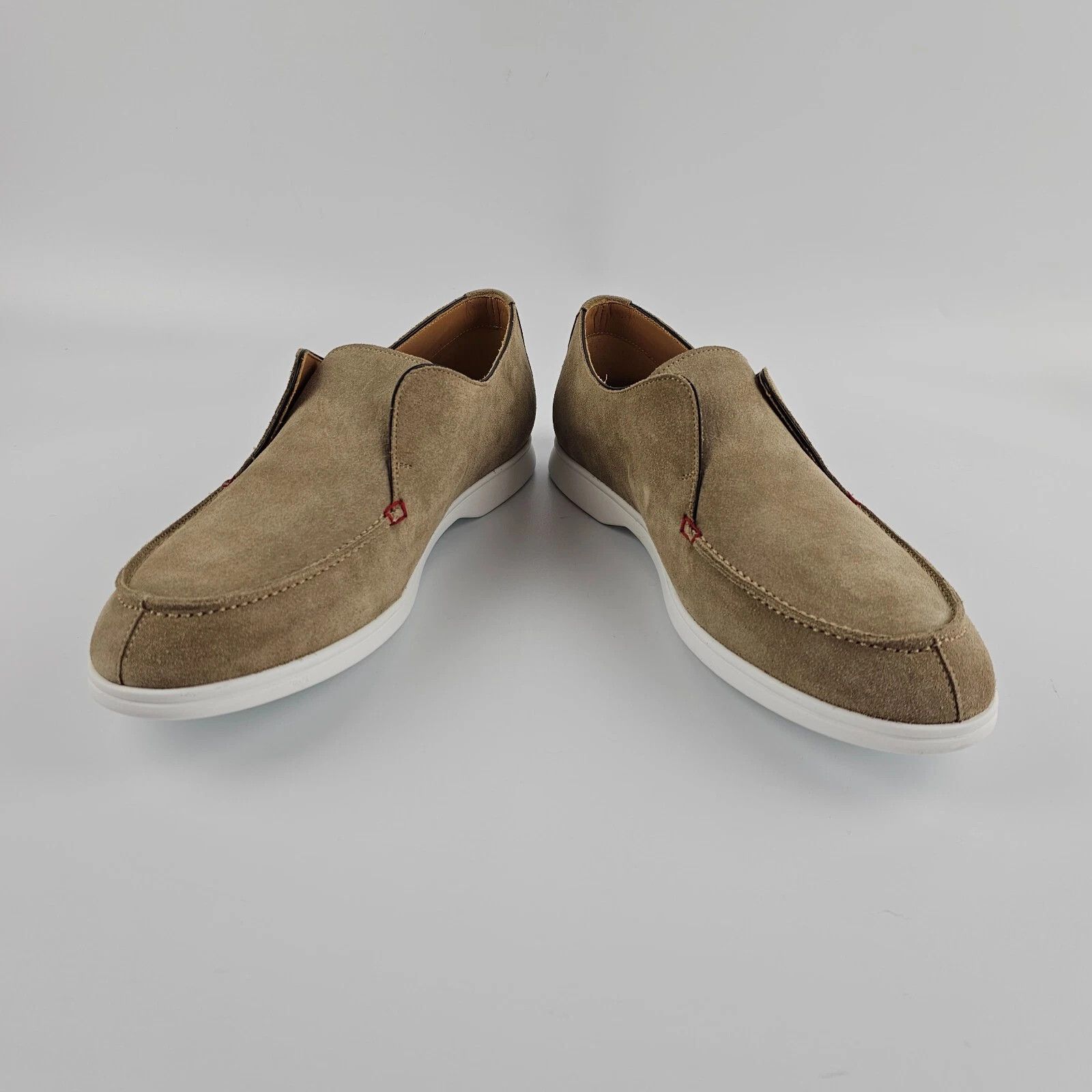 Kiton KITON Beige Suede Loafers New And Authentic Size US 11.5 / EU 44-45 - 6 Thumbnail