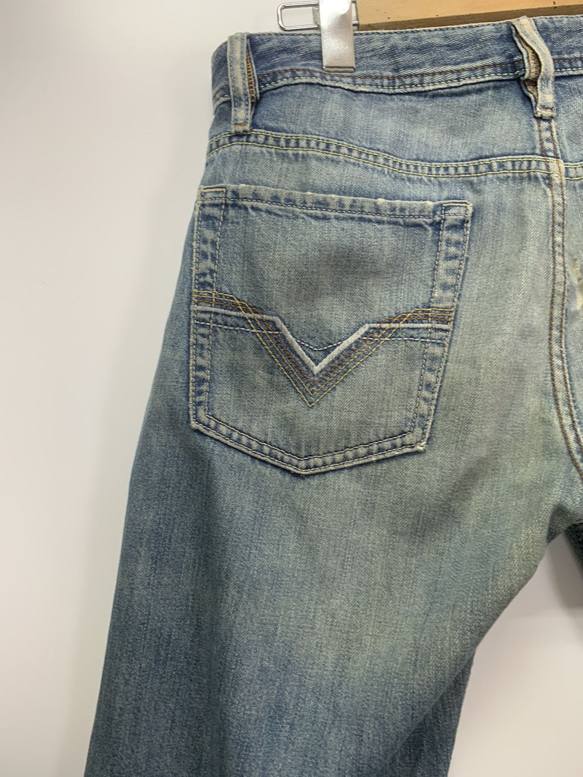 Diesel × Vintage Vintage Diesel Industry denim Size US 29 - 11 Thumbnail