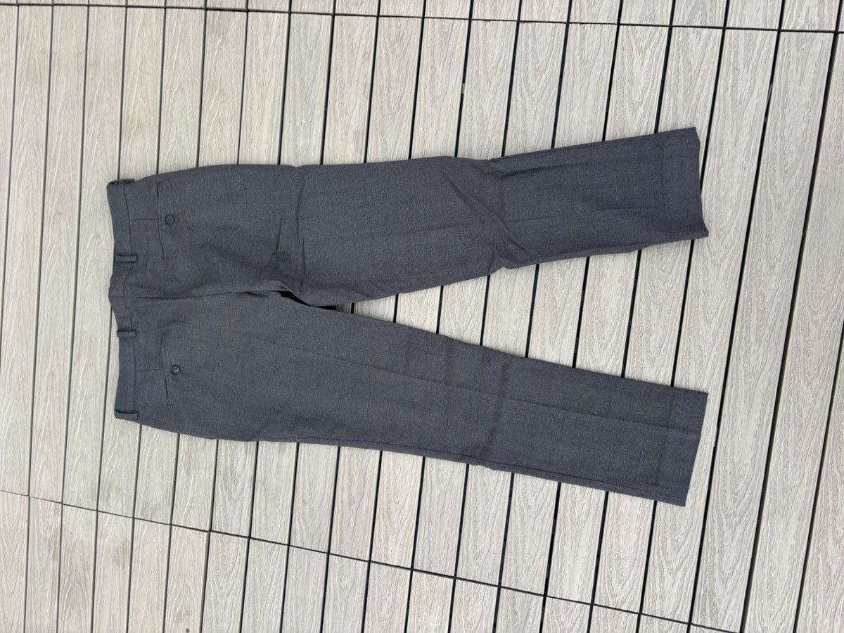 Sandro Sandro Men’s Gray Wool Dress Pants Size 40 Trousers 31/32 w Size 40R - 5 Thumbnail