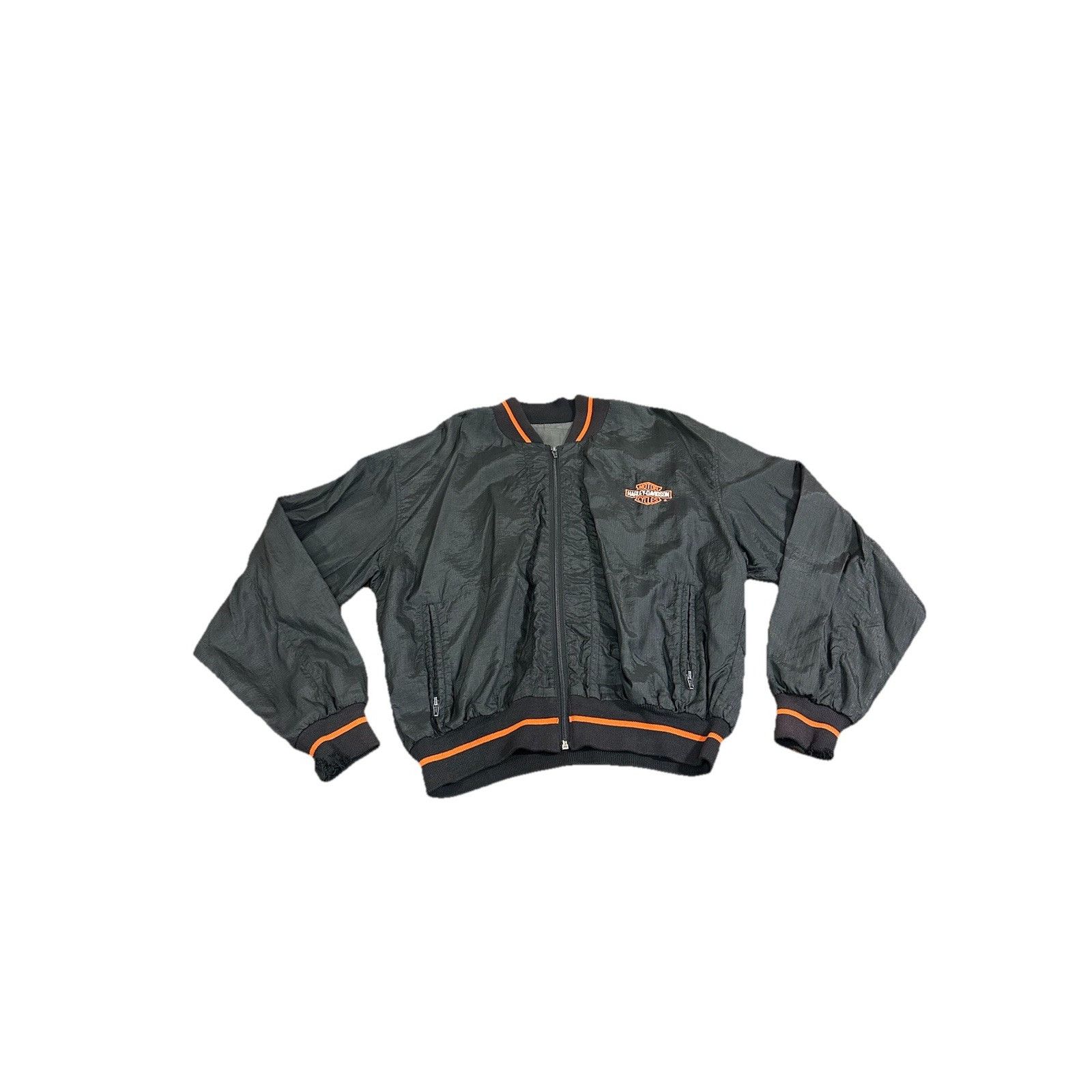 Harley Davidson Vintage Harley Davidson Distressed Thrashed Motorcycle Jacke Size US XXL / EU 58 / 5 - 1 Thumbnail