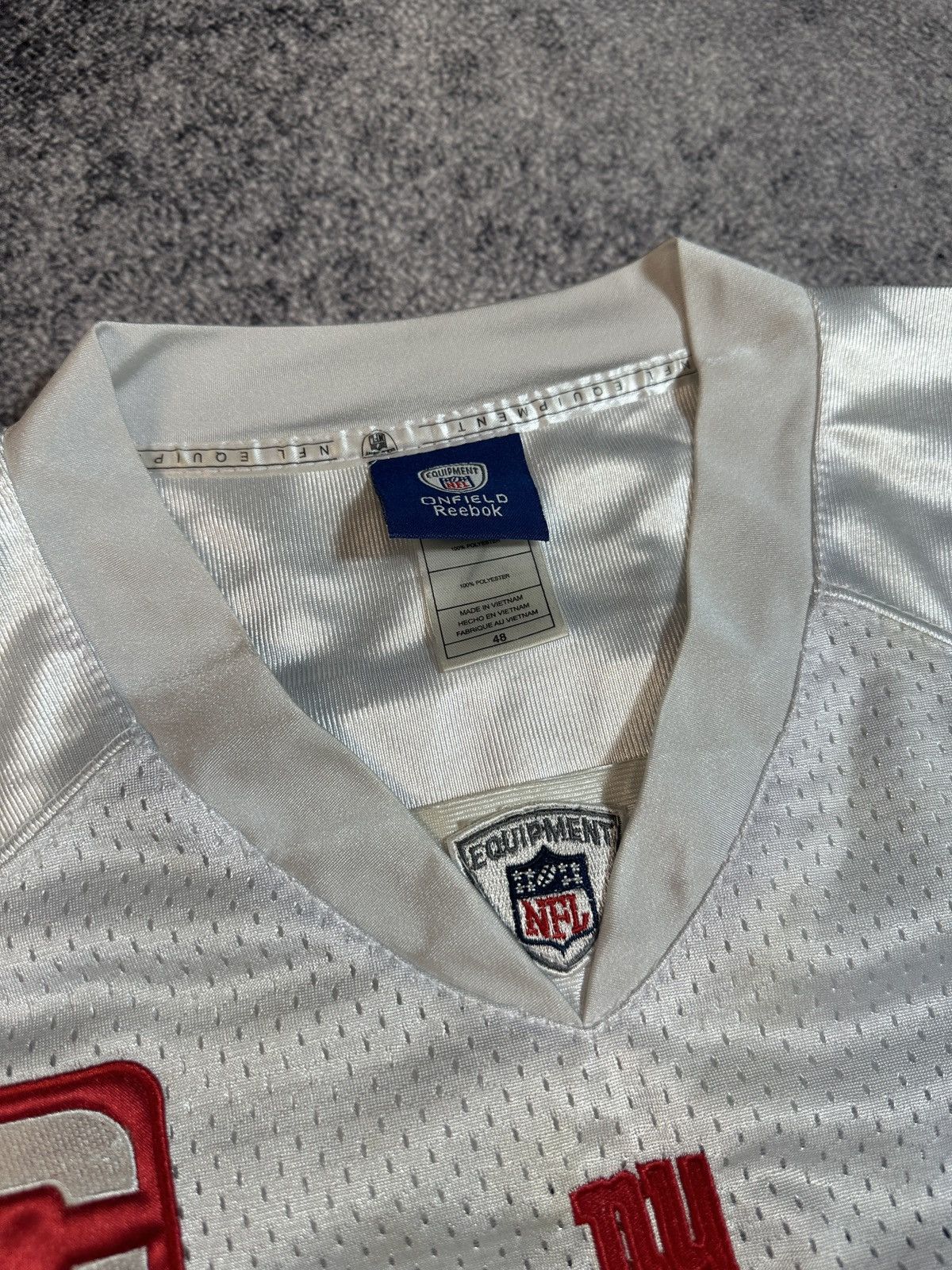 NFL × Reebok Vintage NFL Reebok NY Giants Manning 10 Jersey USA Football Size US M / EU 48-50 / 2 - 7 Thumbnail