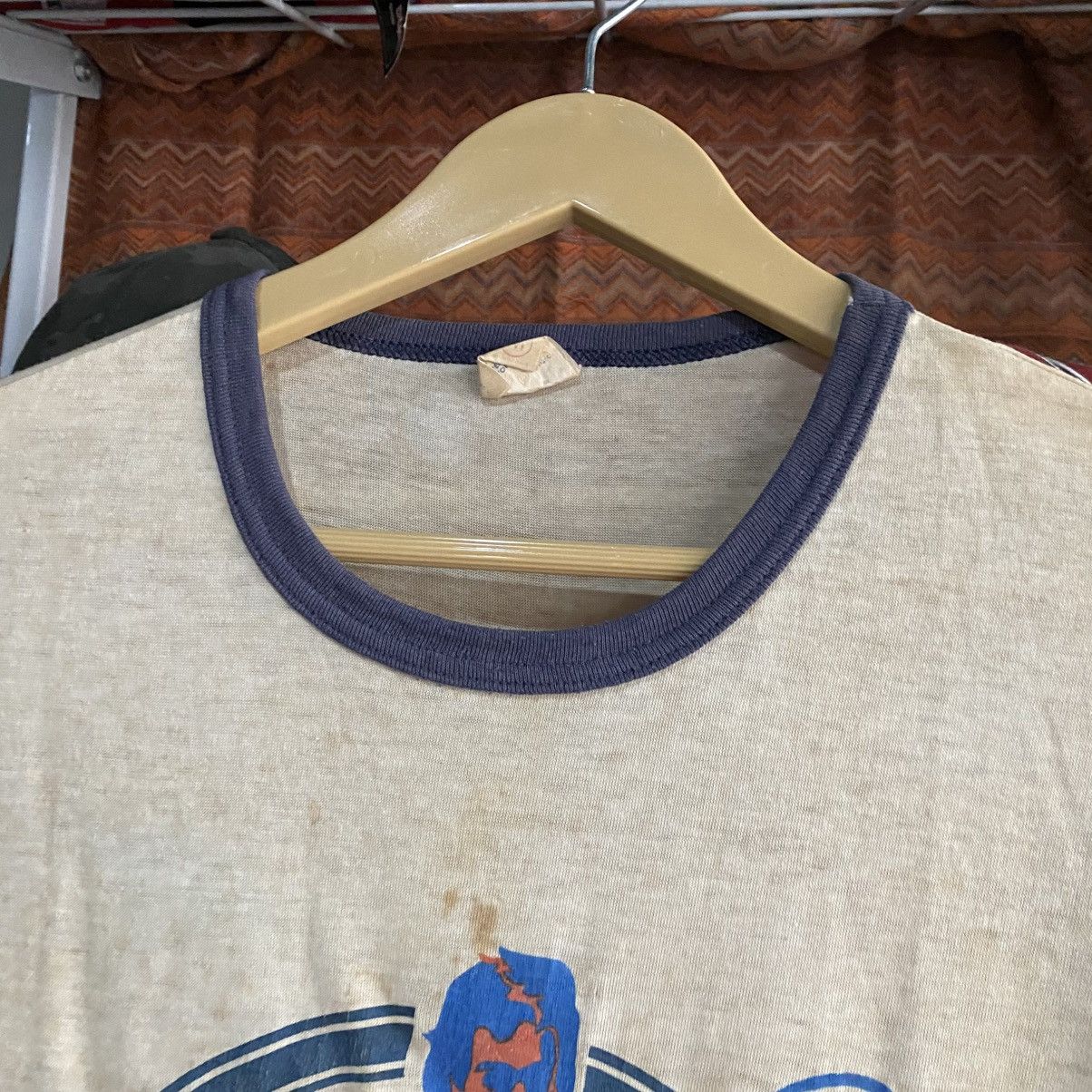 Adidas VTG 70-80s Adidas Stan Smith Tennis Ringer T-Shirt M Trefoil Size US S / EU 44-46 / 1 - 8 Thumbnail