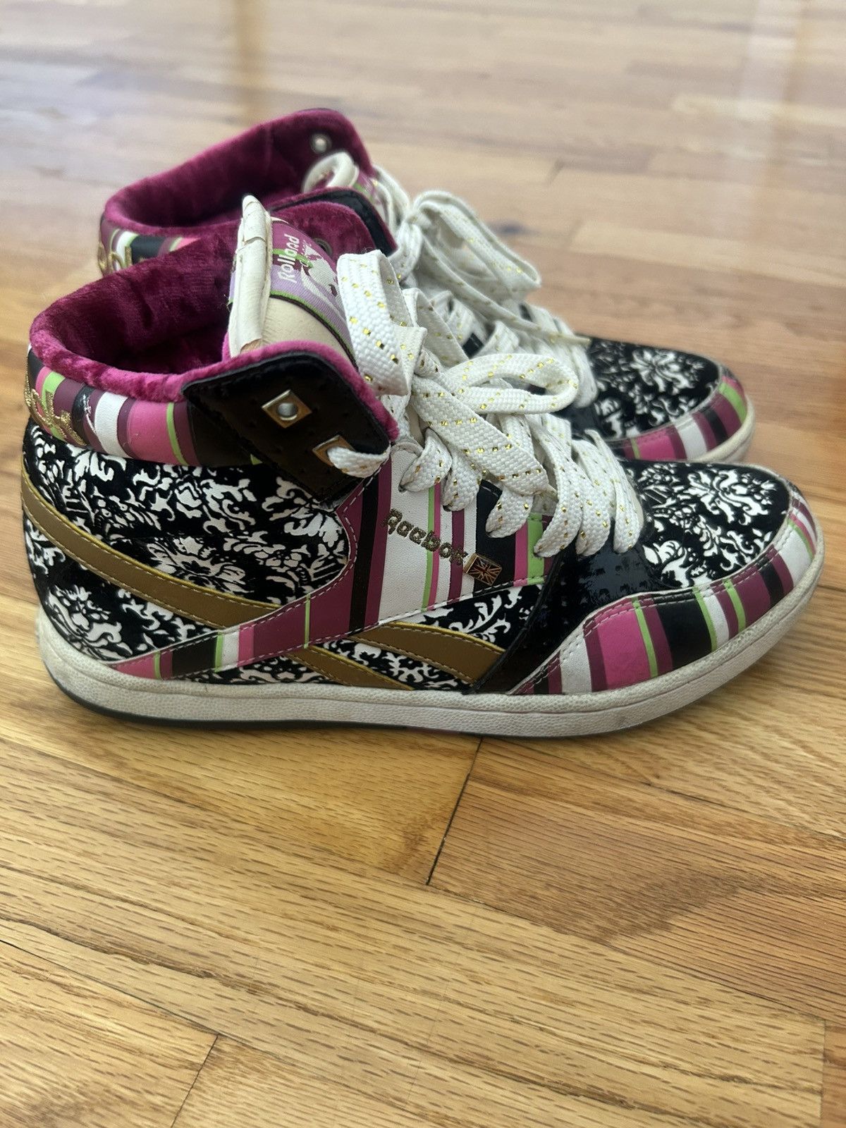 Reebok Reebok Courtee Mid Rolland Berry Size US 5.5 / IT 35.5 - 1 Thumbnail