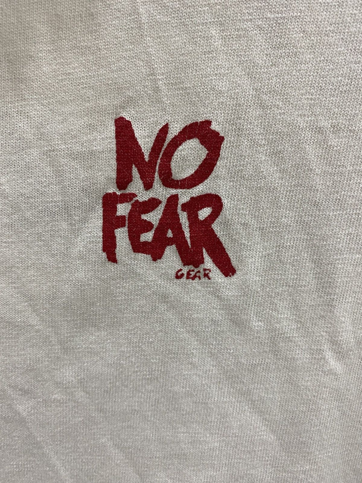 No Fear DISTRESSED NO FEAR TSHIRT Size US L / EU 52-54 / 3 - 6 Thumbnail