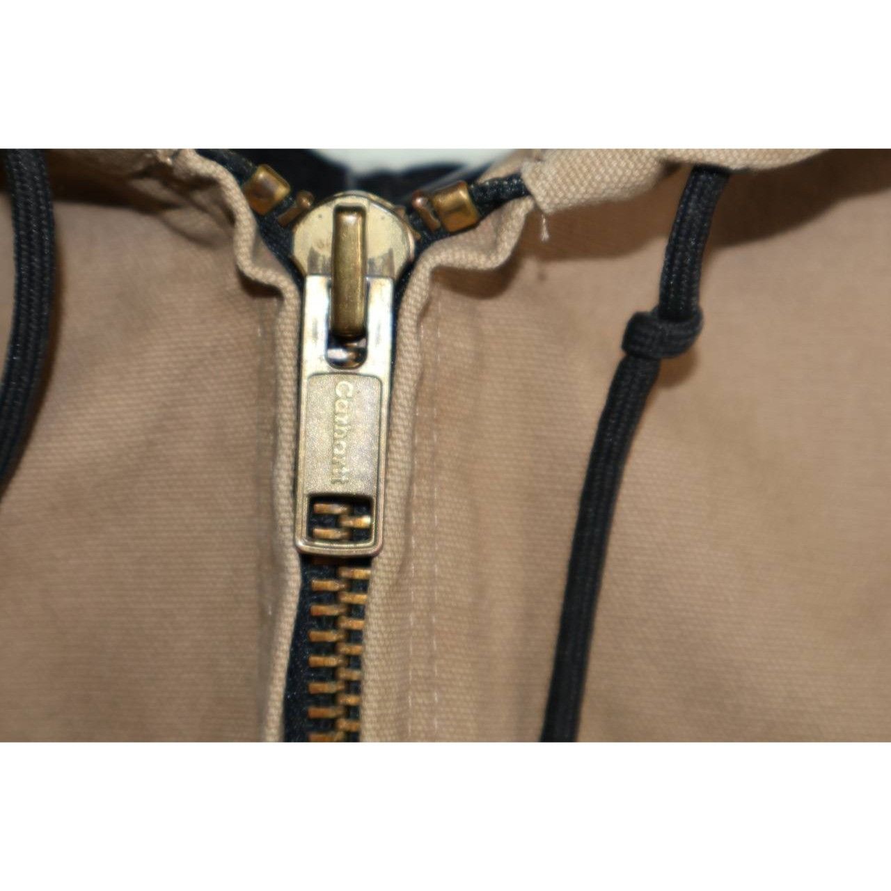 Carhartt Carhartt J131 Duck Active Jacket Thermal Lined Hooded Brown Size US XXL / EU 58 / 5 - 5 Thumbnail
