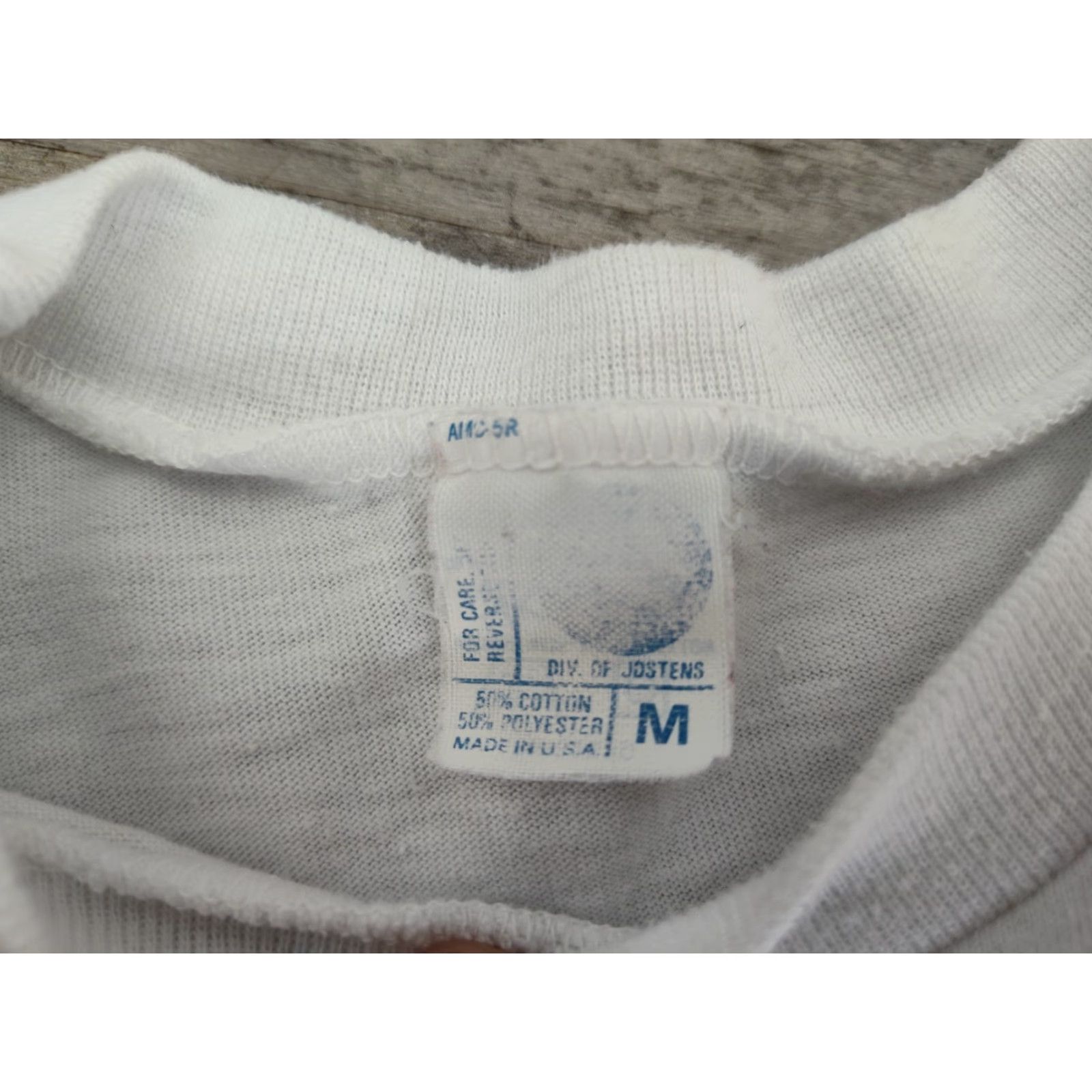 Vintage VINTAGE Artex Tee Shirt "Love My Cadet" White Medium USA Made Single Stitch Size US M / EU 48-50 / 2 - 3 Thumbnail