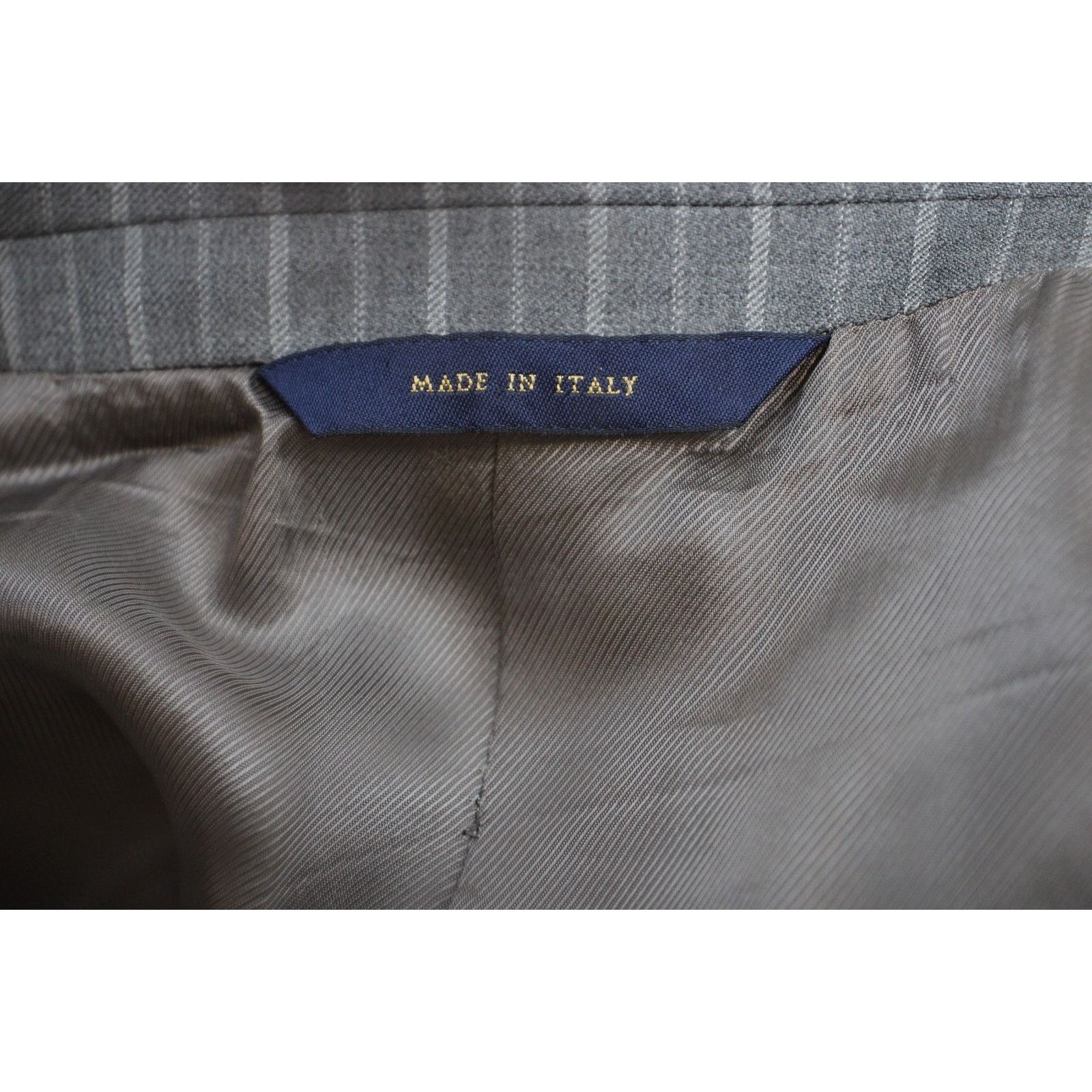 Brooks Brothers Brooks Brothers Blazer Men 41R Gray Striped Wool 1818 Regent Size 40R - 6 Thumbnail