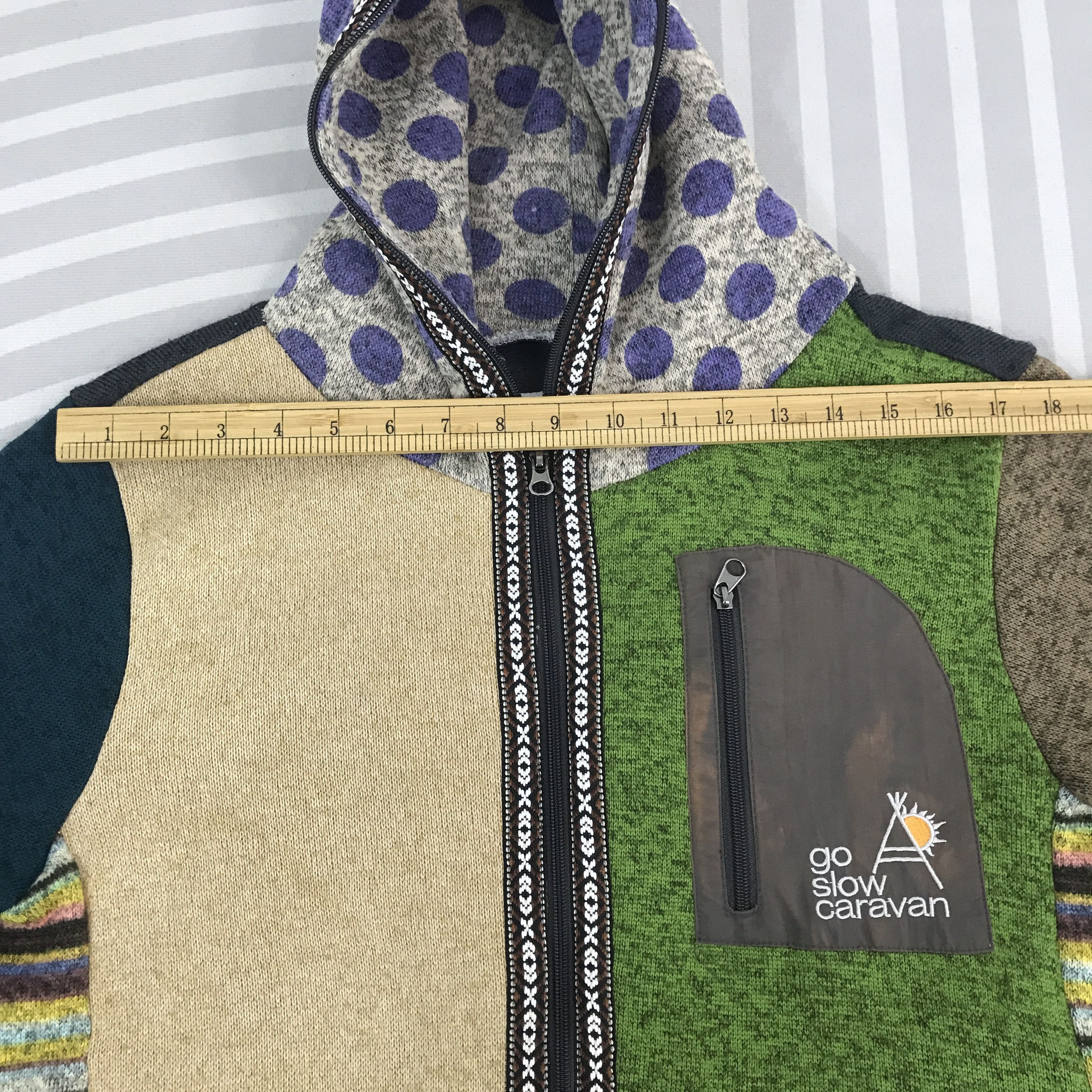 Vintage × go slow caravan Vintage Go Slow Caravan Full Zipper Hoodie Jacket Size US L / EU 52-54 / 3 - 5 Thumbnail
