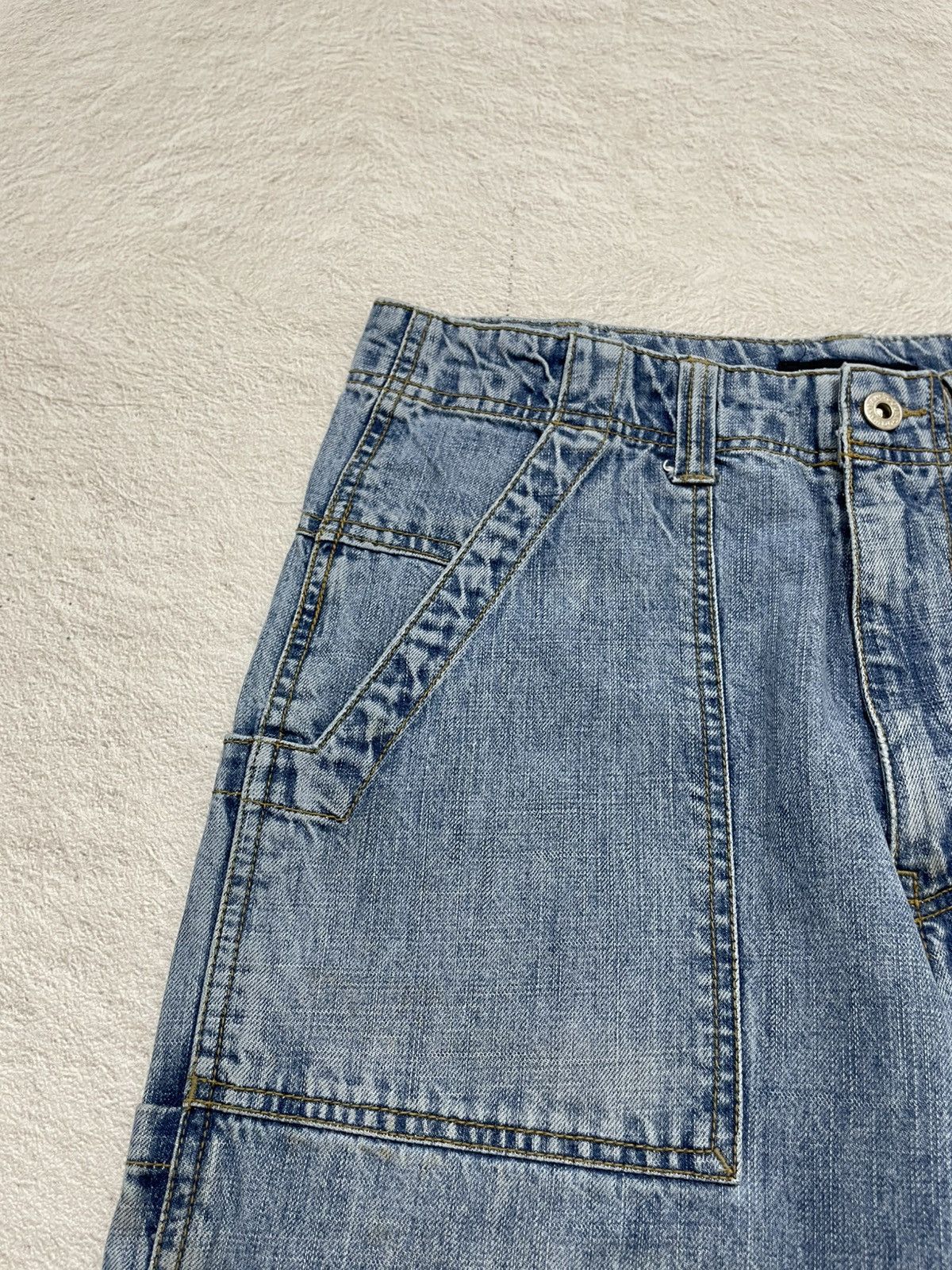 If Six Was Nine 2000s Countdown Light Blue Jeans Y2K Size US 30 / EU 46 - 4 Thumbnail