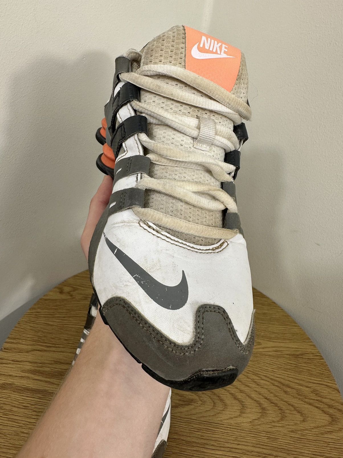 Nike Vintage Nike Shox Current Drill Swoosh Streetwear Sneakers Size US 8.5 / IT 38.5 - 5 Thumbnail
