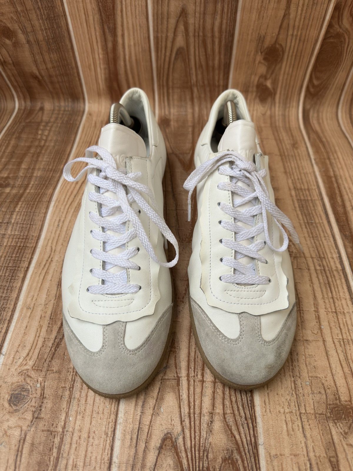 Maison Margiela Maison Margiela Feather Light Leather Lowtop Sneaker Size US 12 / EU 45 - 2 Thumbnail