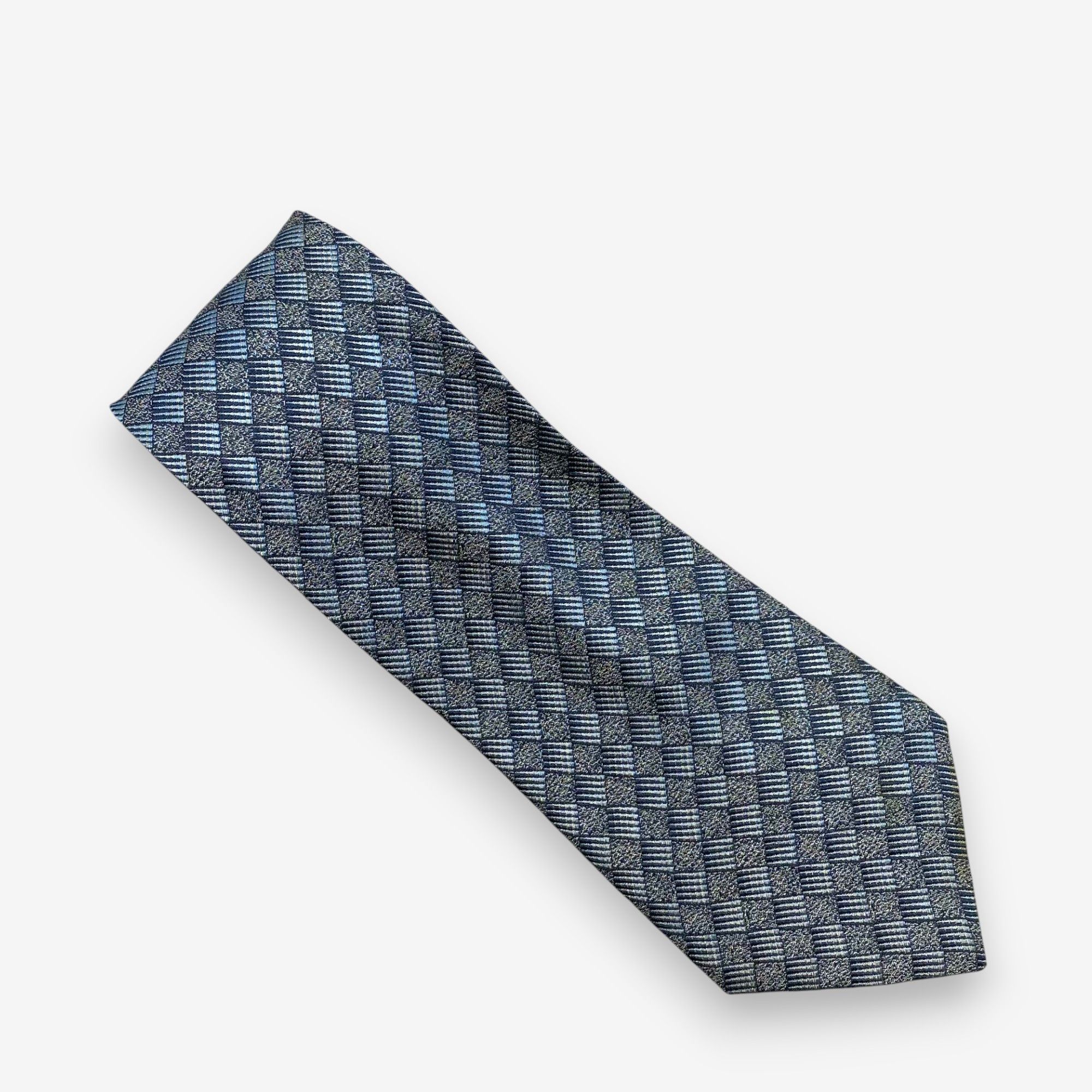 Lanvin Vintage Lanvin SILK Necktie Cravate Pure Silk Neck Tie Size ONE SIZE - 2 Thumbnail