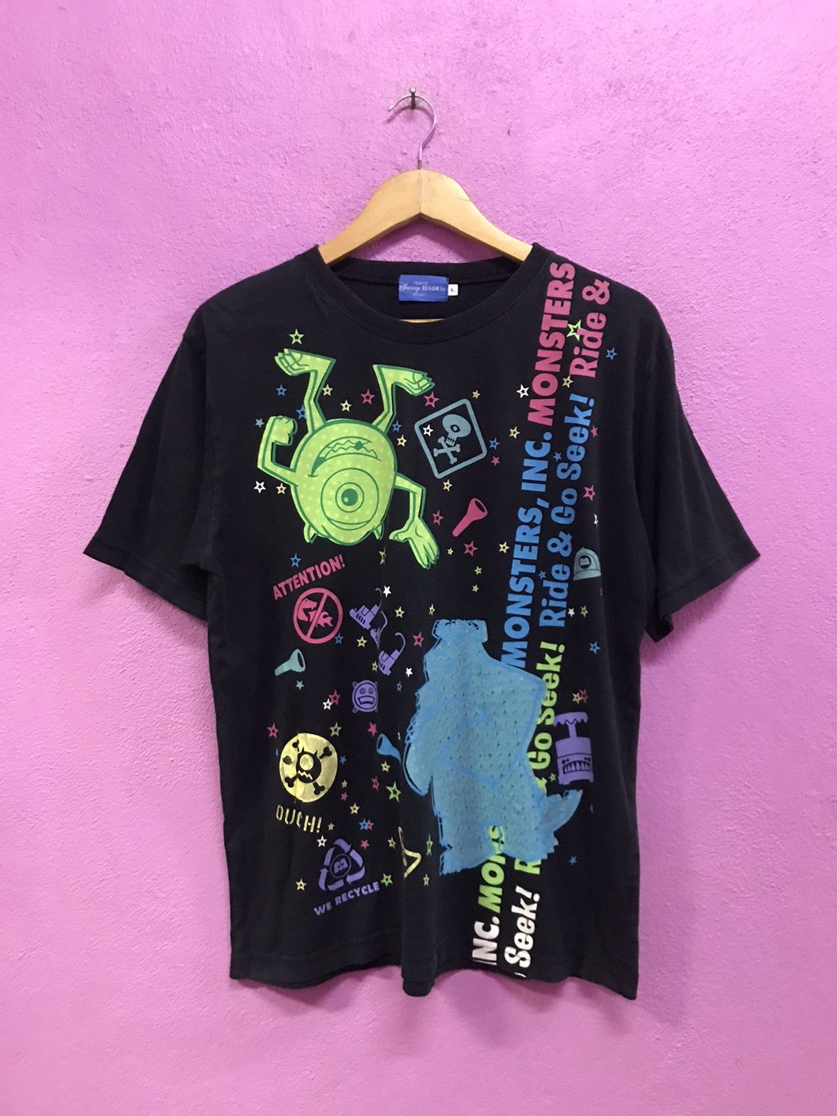 Disney Monster Inc Tokyo Disney Resort T-Shirts Size L | Grailed