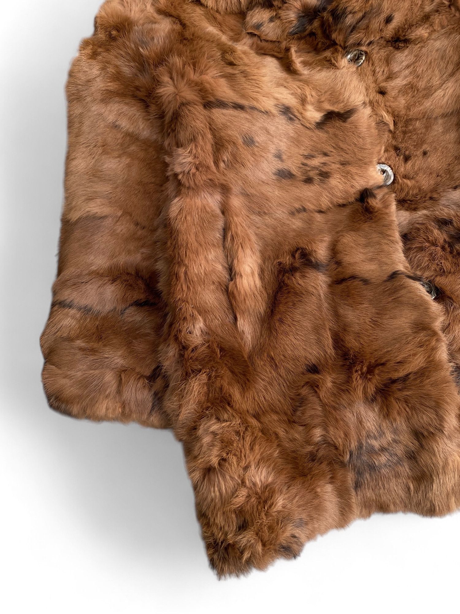 Other Vintage Rabbit Fur Coat Size M / US 6-8 / IT 42-44 - 7 Thumbnail