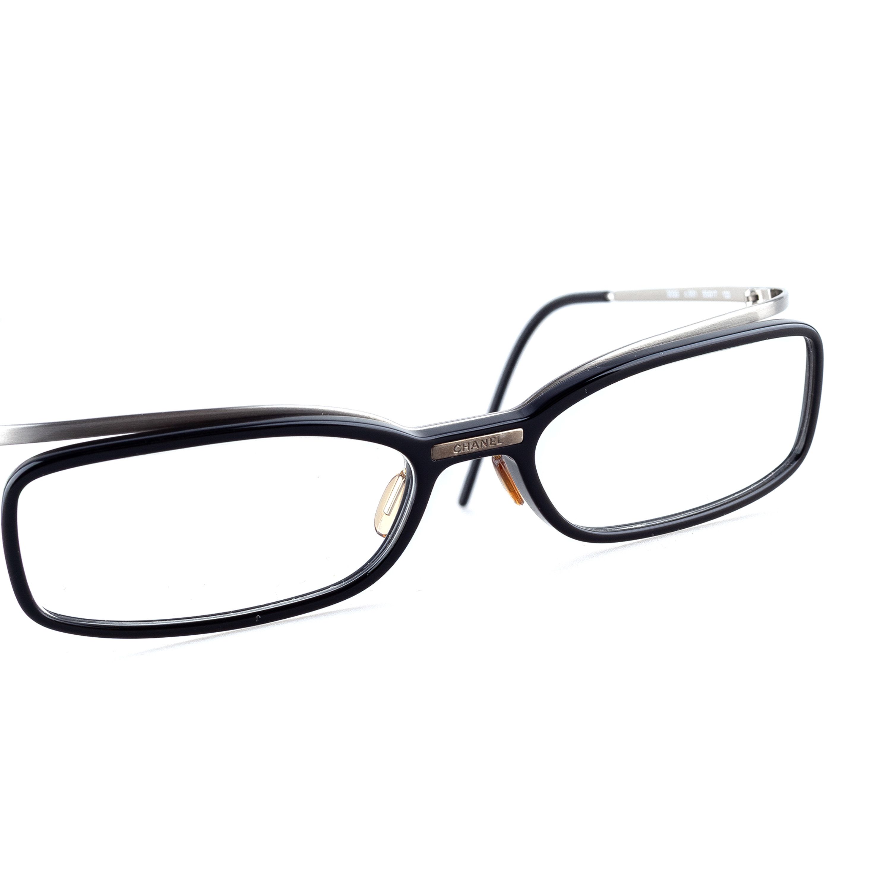 Chanel Chanel 3033 C.501 Black Flying Rim Glasses Size ONE SIZE - 4 Thumbnail