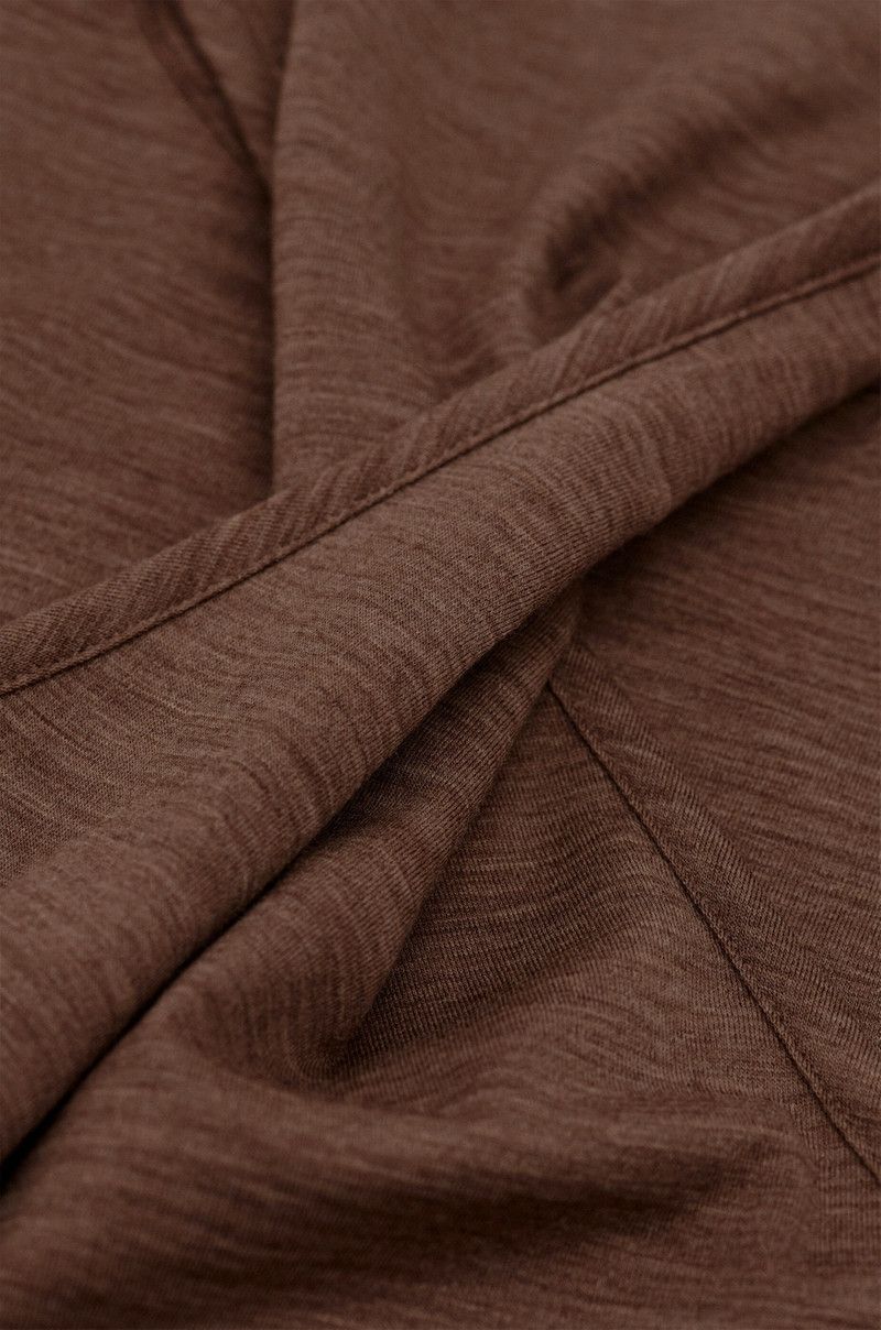 Loewe o1in1g0426 Anagram Tank Top in Stretch Wool Chocolate Brown Size L / US 10 / IT 46 - 6 Thumbnail