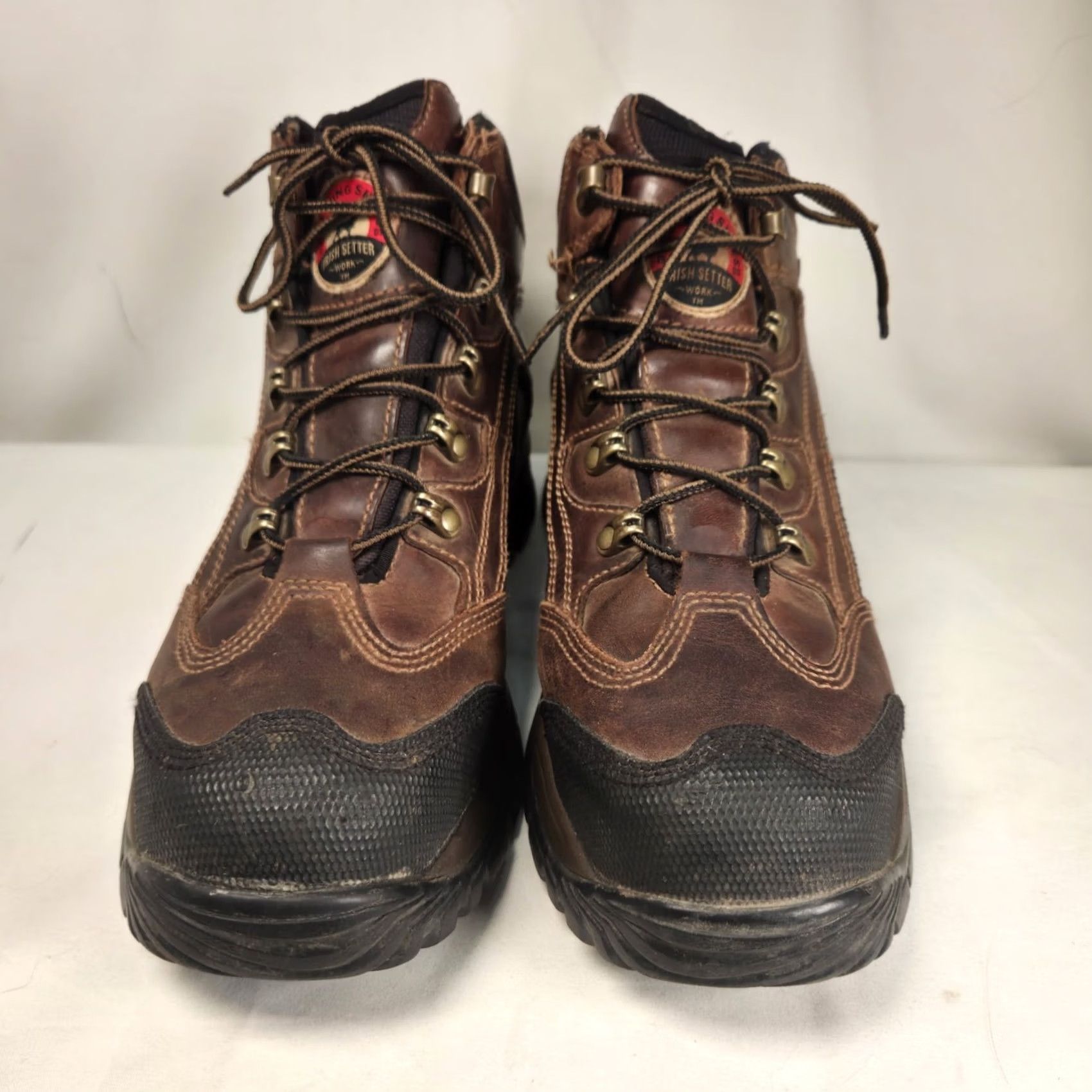 Irish Setter Red Wing 83402 Two Harbors Men\'s Waterproof Safety Toe Hiking Boots Mens 11 D Red Wing Irish Setter 83405 Brown Leather  main image 3