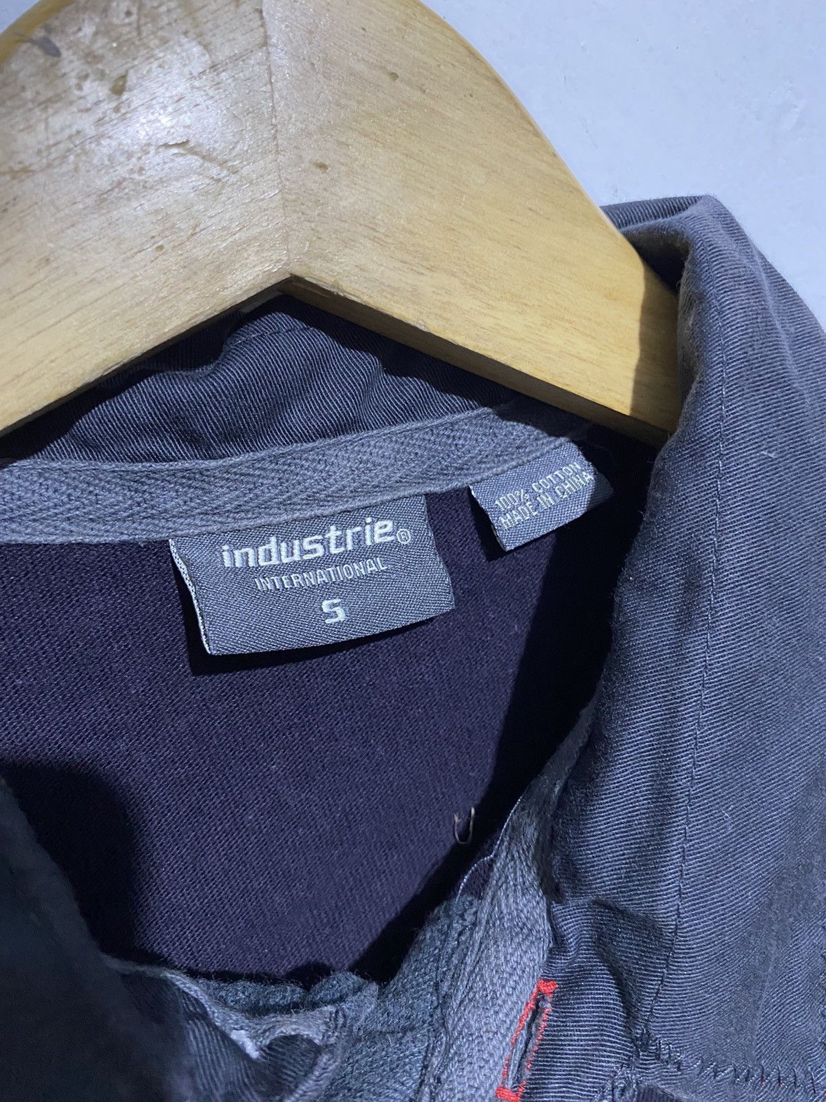 20471120 × Japanese Brand Vintage industrie distressed rugby poloshirts Size US S / EU 44-46 / 1 - 7 Thumbnail