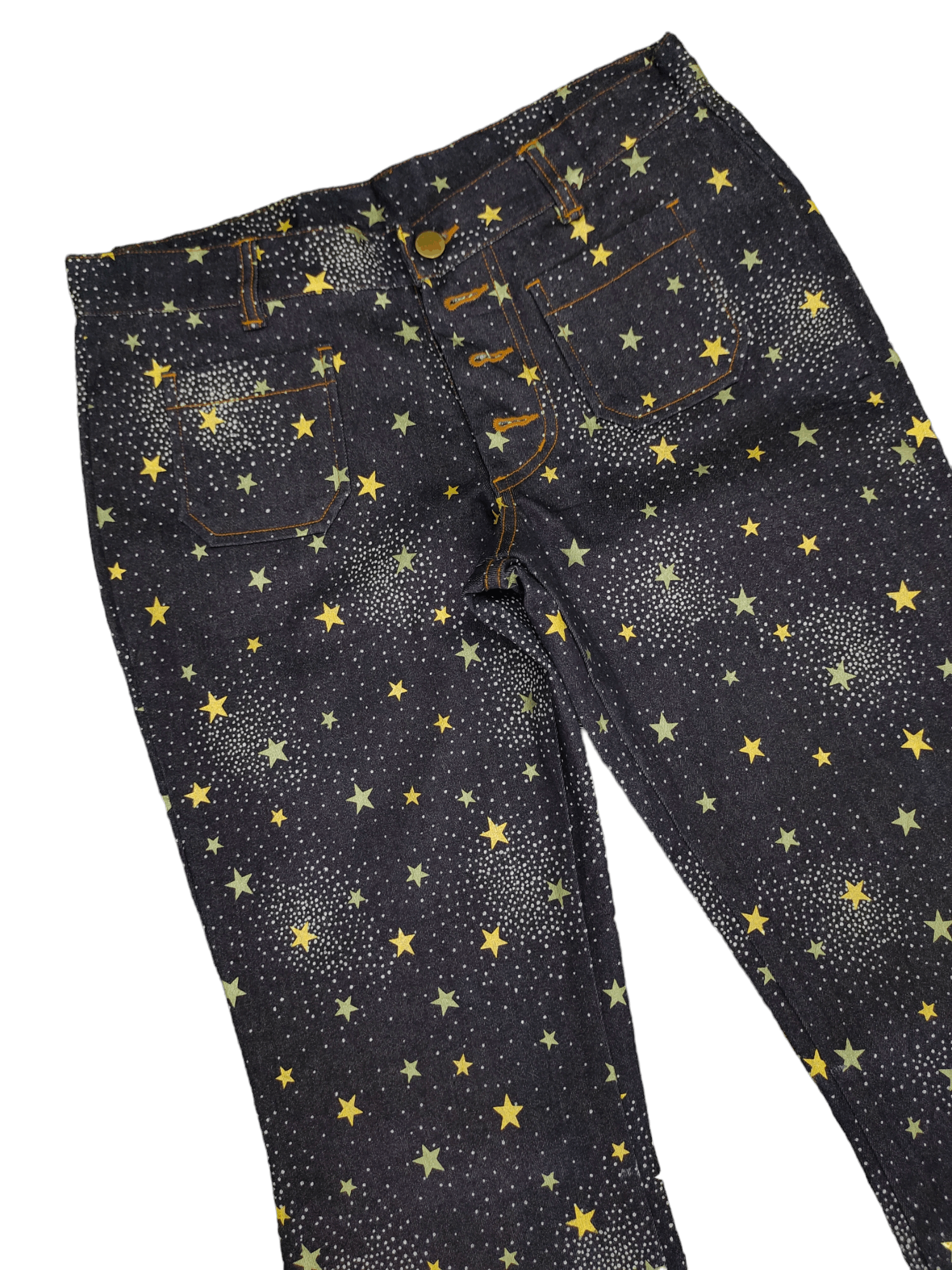 Hysteric Glamour Flare Jeans Stars Galaxy Denim Low Rise Bootcut Bellbottom Size US 30 / EU 46 - 5 Thumbnail