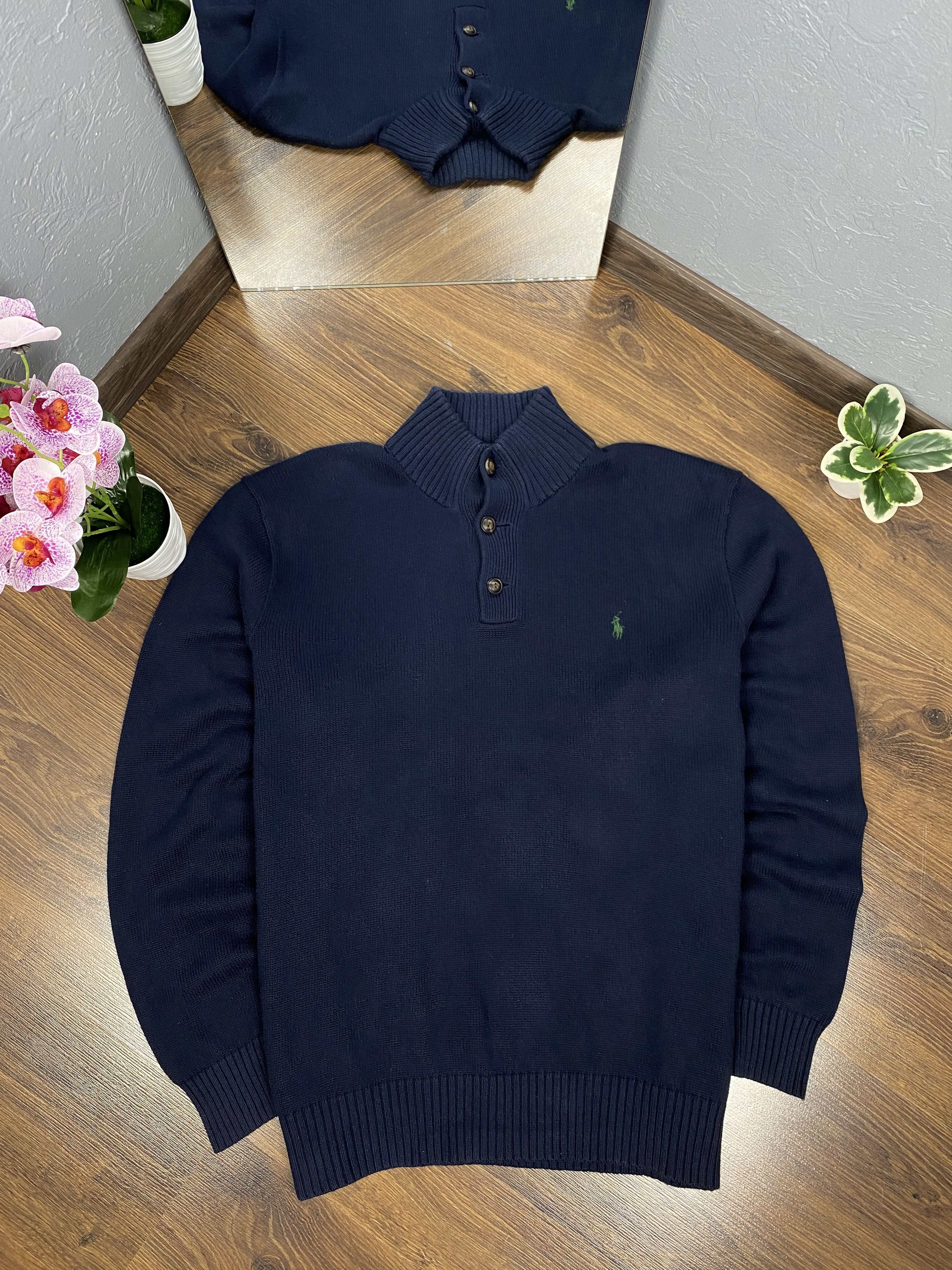 Polo Ralph Lauren Polo Ralph Lauren vintage quarter zip knit sweater y2k Size US XXL / EU 58 / 5 - 1 Thumbnail