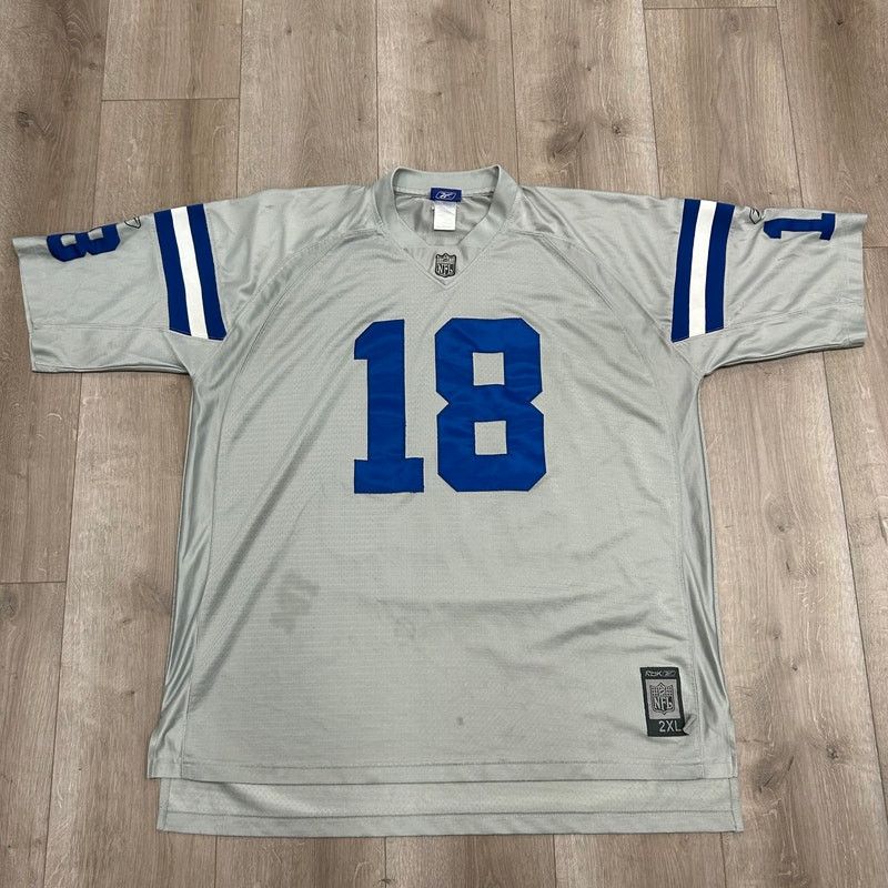 NFL Reebok Indianapolis Colts Peyton Manning #18 jersey size 2XL Size US XXL / EU 58 / 5 - 1 Thumbnail