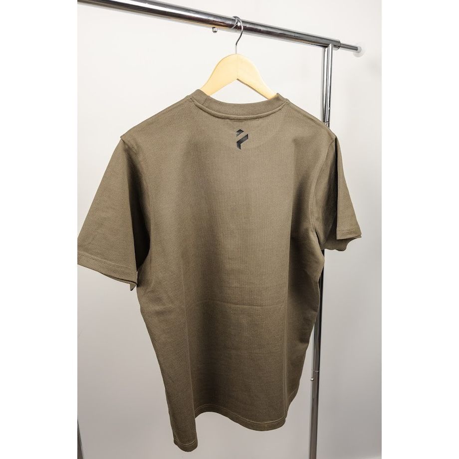 Other Olive Boxy Heavyweight Tee Minimalist Streetwear PHERO S Size US S / EU 44-46 / 1 - 6 Thumbnail