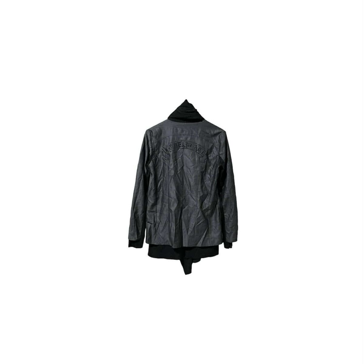 Hysteric Glamour × If Six Was Nine × Japanese Brand 🔥Sixk Y2K Semantic Design Shawl Collar Jacket Goth Punk Size US M / EU 48-50 / 2 - 12 Thumbnail