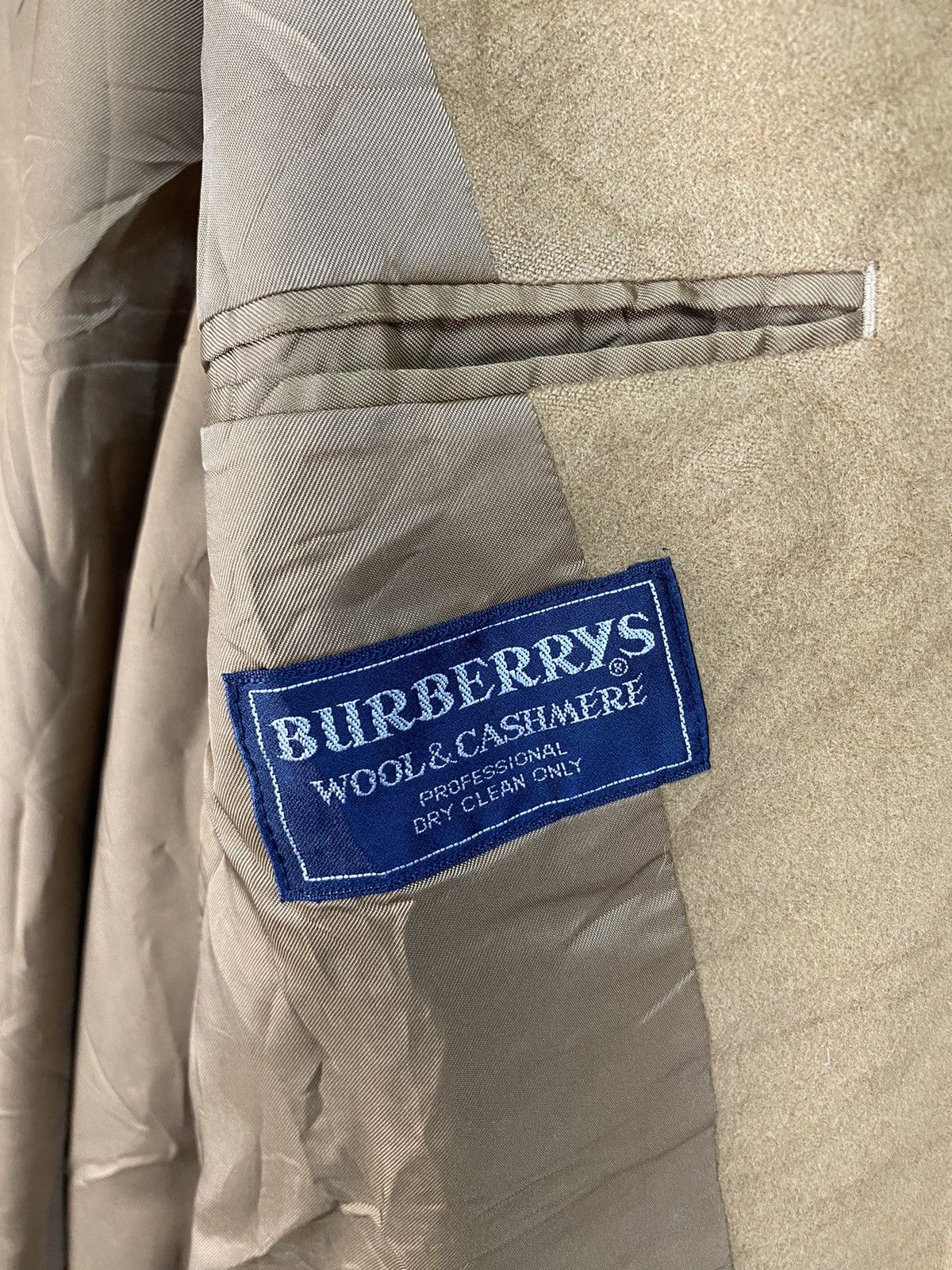 Burberry Prorsum × Vintage Vintage Burberrys Prorsum Wool Long Jacket Size US L / EU 52-54 / 3 - 12 Thumbnail