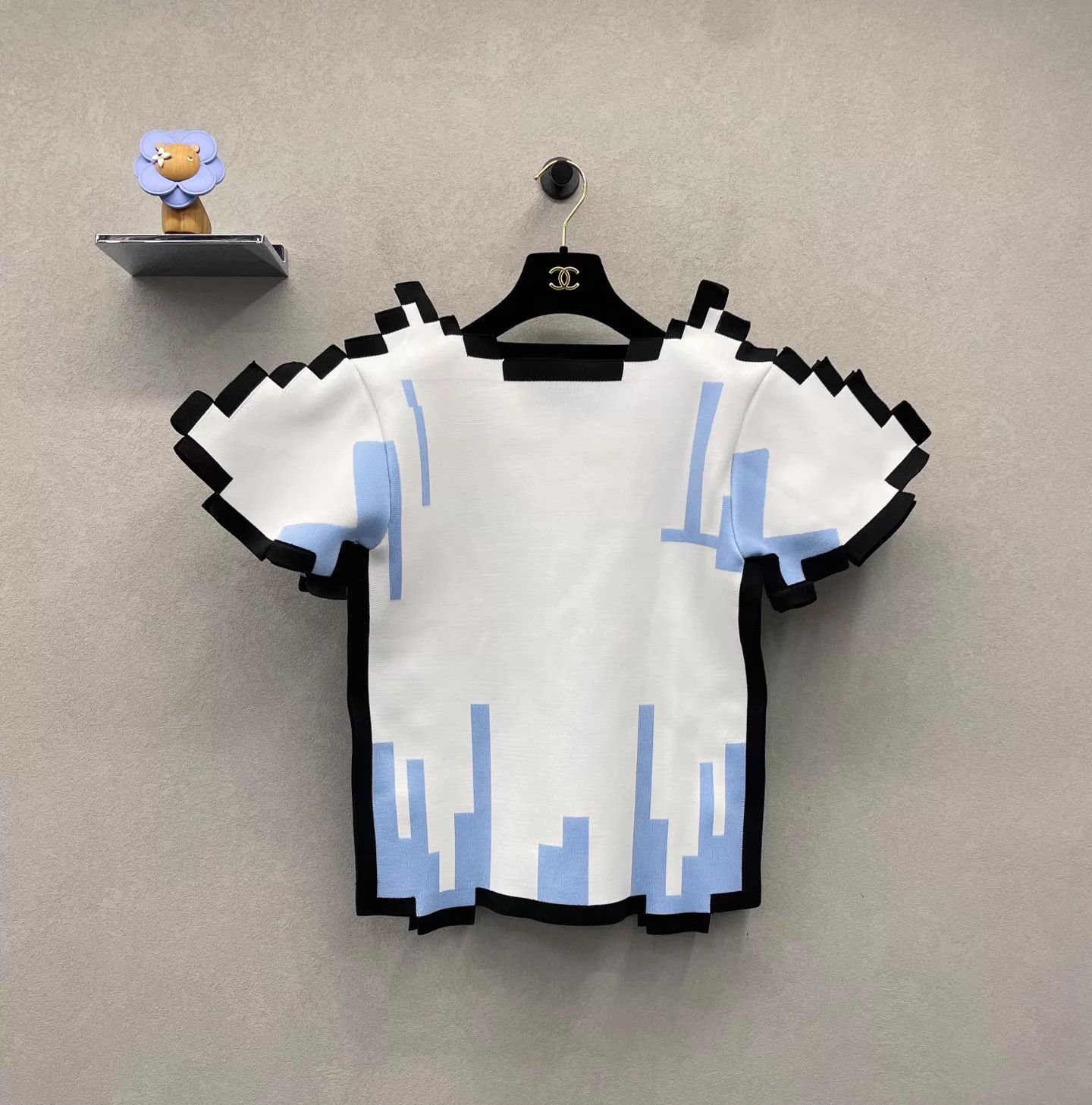 Loewe LOEWE Pixel 3D Tech Crewneck Tee xs Size XS / US 0-2 / IT 36-38 - 1 Thumbnail