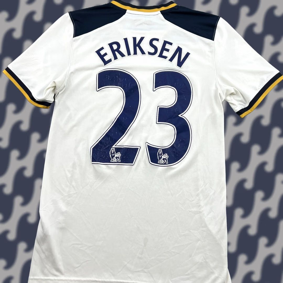 Under Armour Tottenham Hotspur 2016 2017 Home Eriksen Mens Football Jersey XS Under Armour Shirt Adult XS White Football Jersey Moisture Wicking Quick Dry Mens Size US XS / EU 42 / 0 - 1 Thumbnail