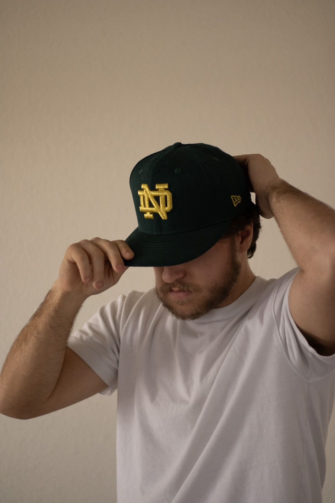 New Era × Vintage Notre Dame New Era Hat Size ONE SIZE - 2 Thumbnail
