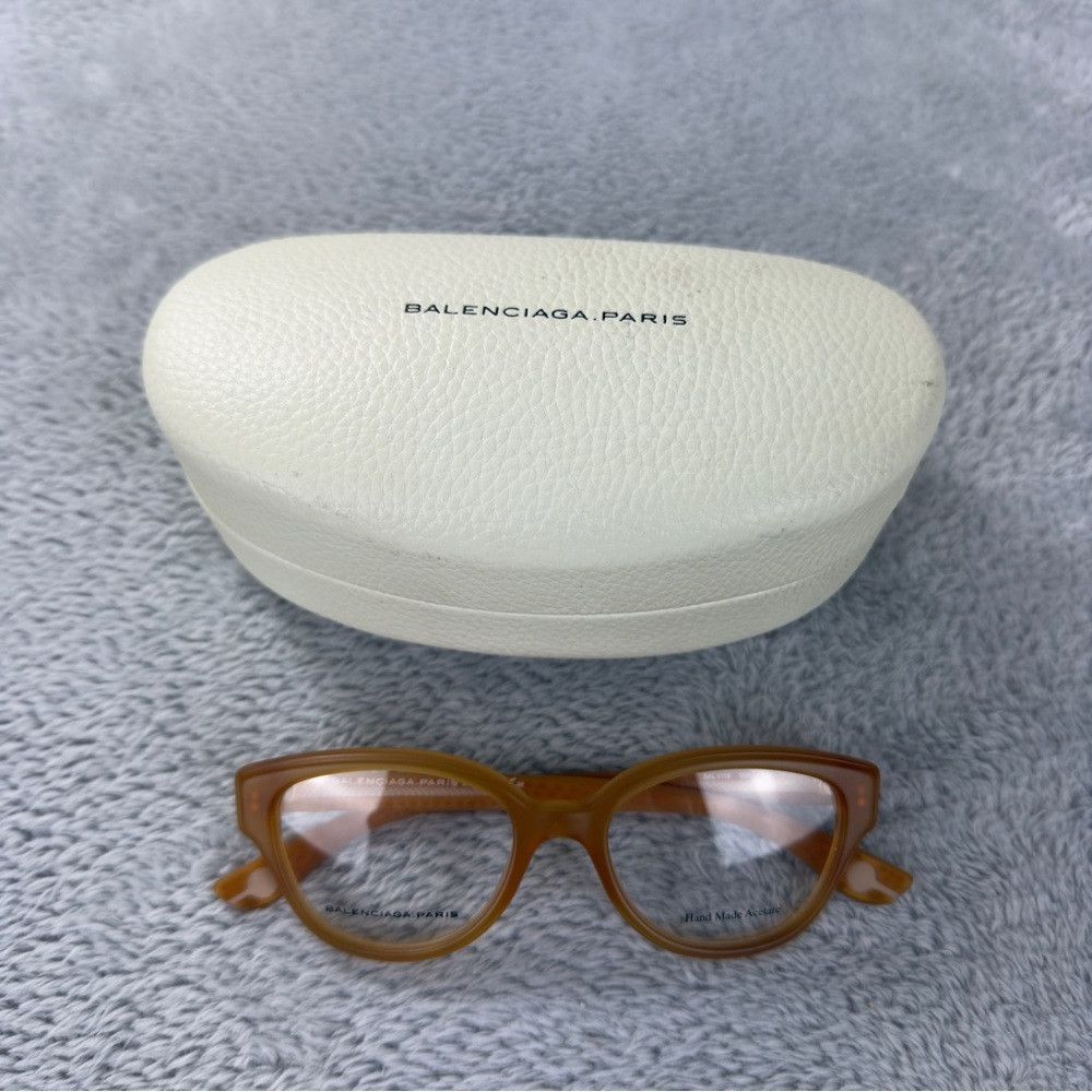 Balenciaga Balenciaga Paris NWT Women's Cat Eye BAL 114 V9E Eyeglasses Size ONE SIZE - 6 Thumbnail