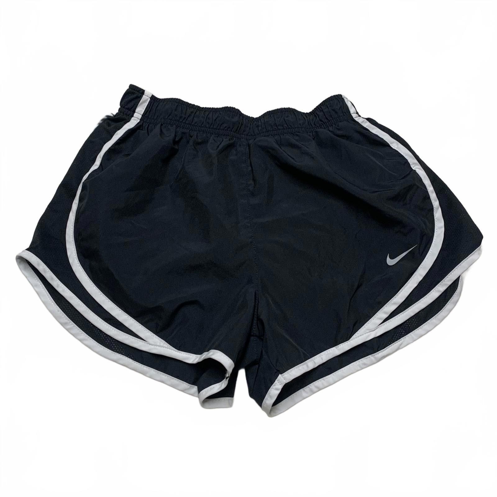 Nike Nike Dri Fit Women's Sz S Running Shorts Black White Size 28" / US 6 / IT 42 - 1 Thumbnail