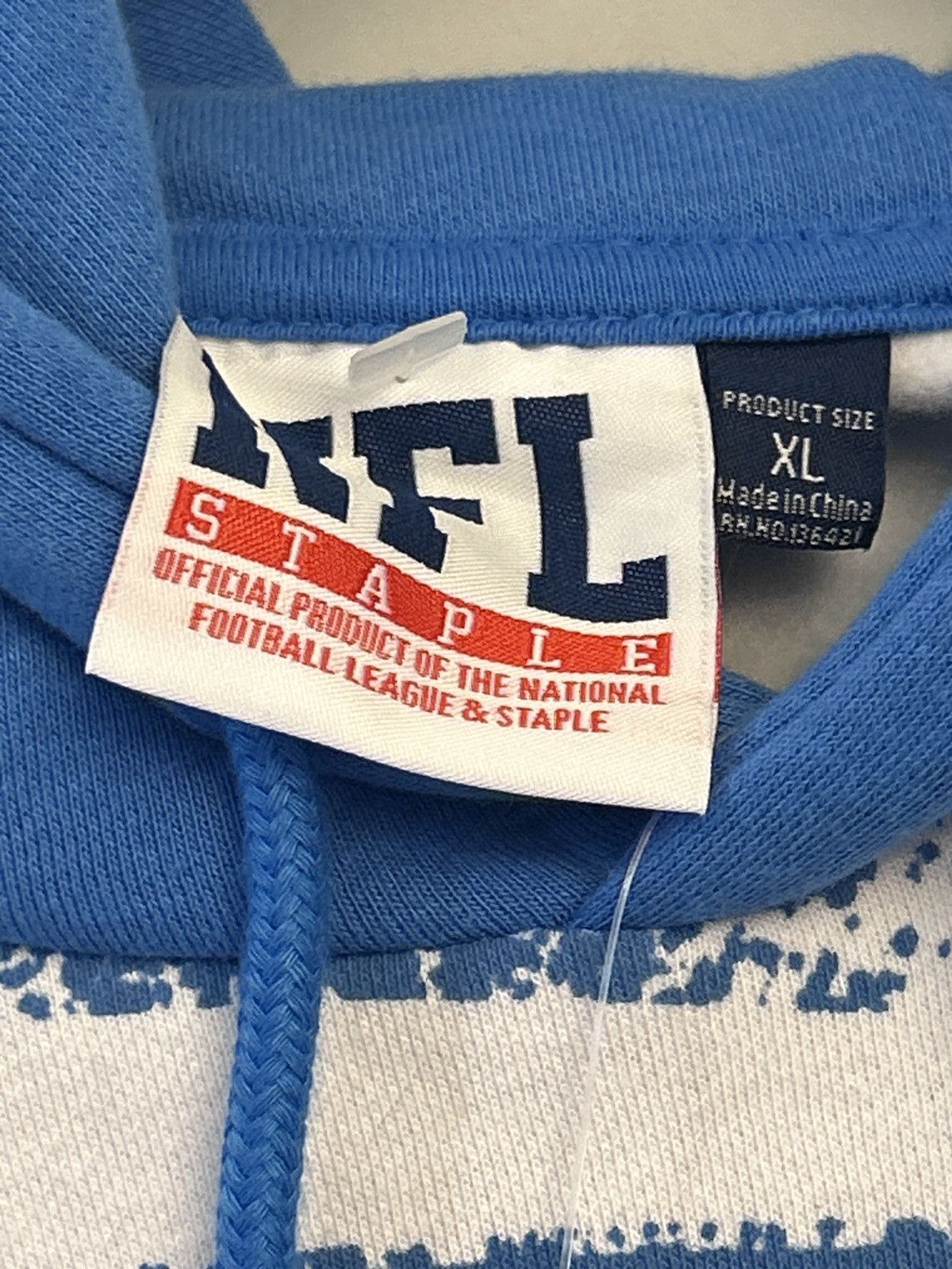 NFL Men's NFL x Staple Blue L Chargers All Over Print Hoodie XL Size US XL / EU 56 / 4 - 3 Thumbnail